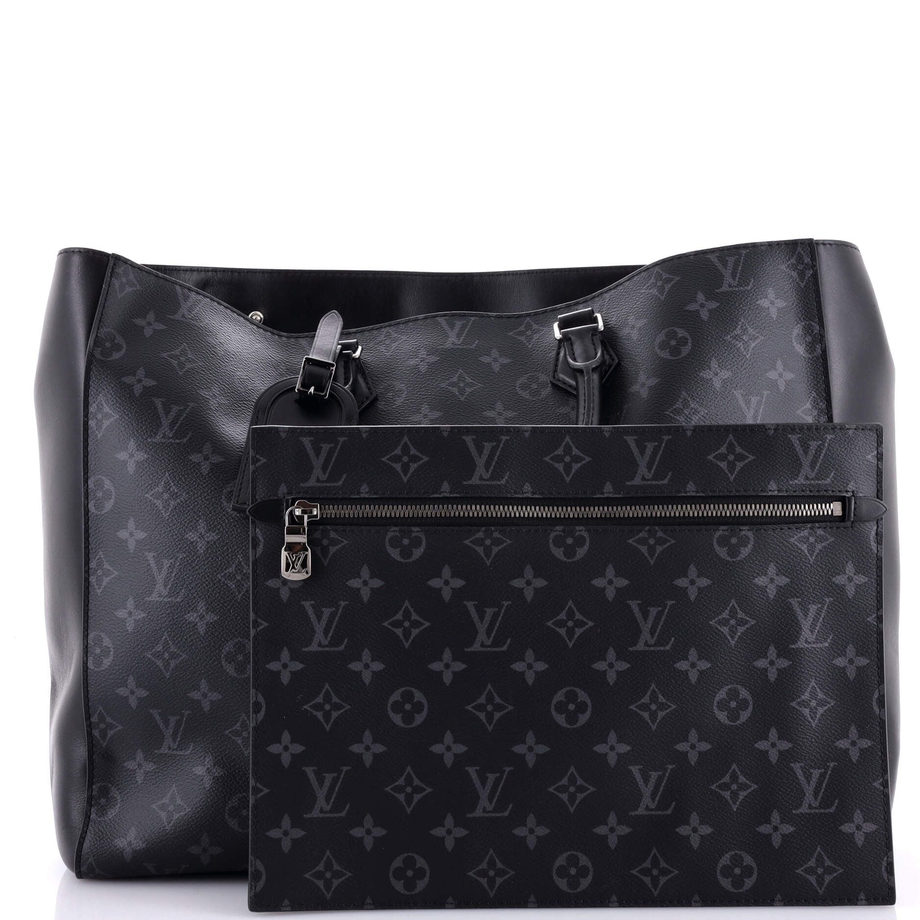 Louis Vuitton Grand Sac Bag Monogram Eclipse Canvas