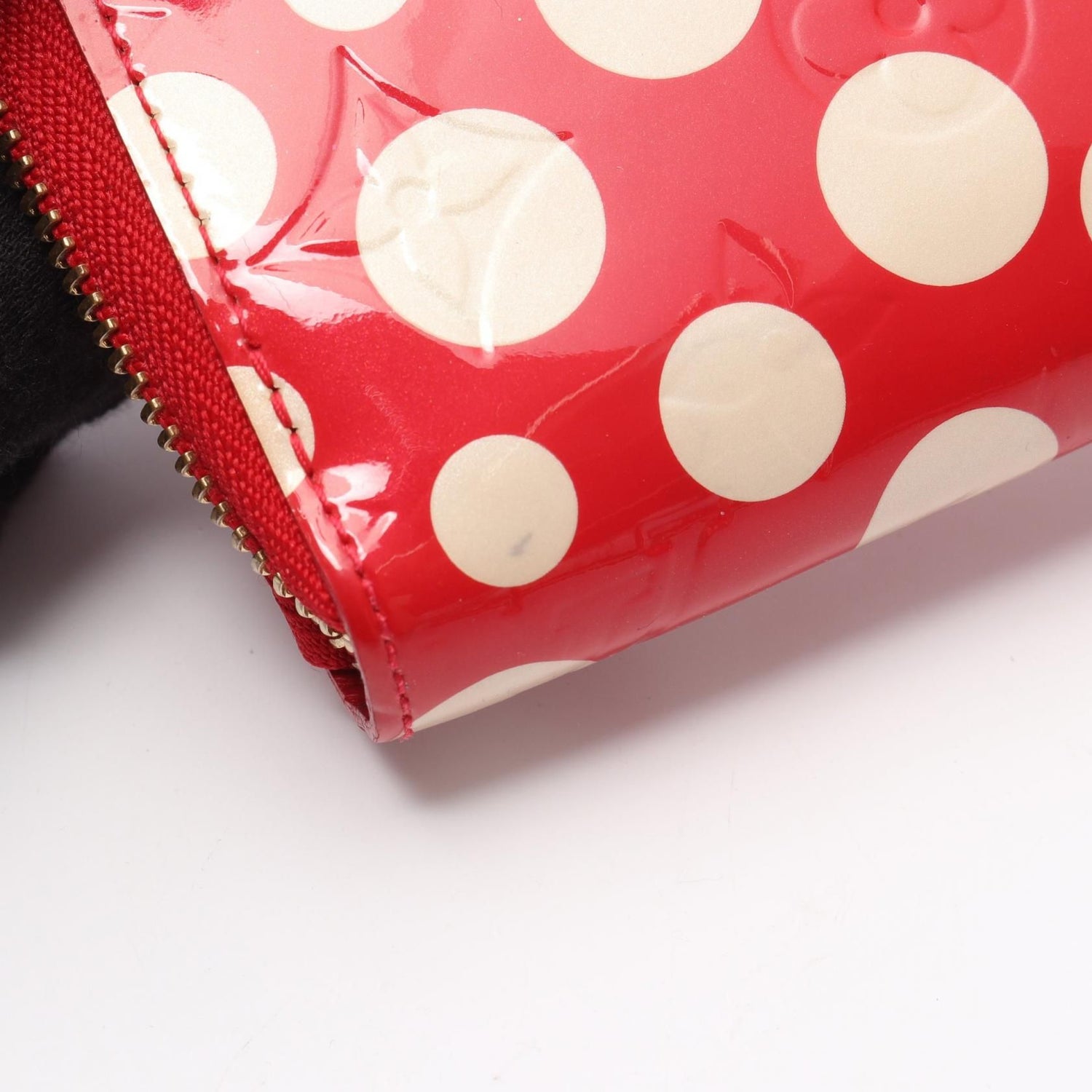 Louis Vuitton Zippy Wallet, Monogram Vernis Kusama Infinity Dots