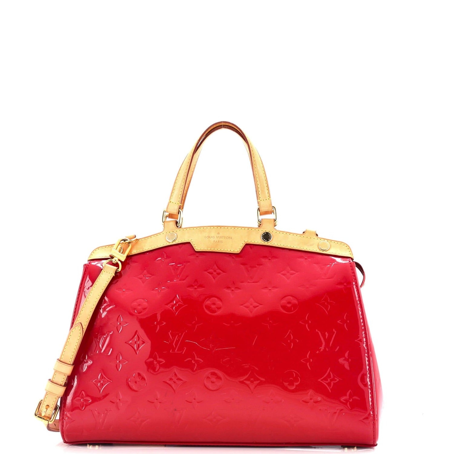 Louis Vuitton Brea Handbag Monogram Vernis Mm