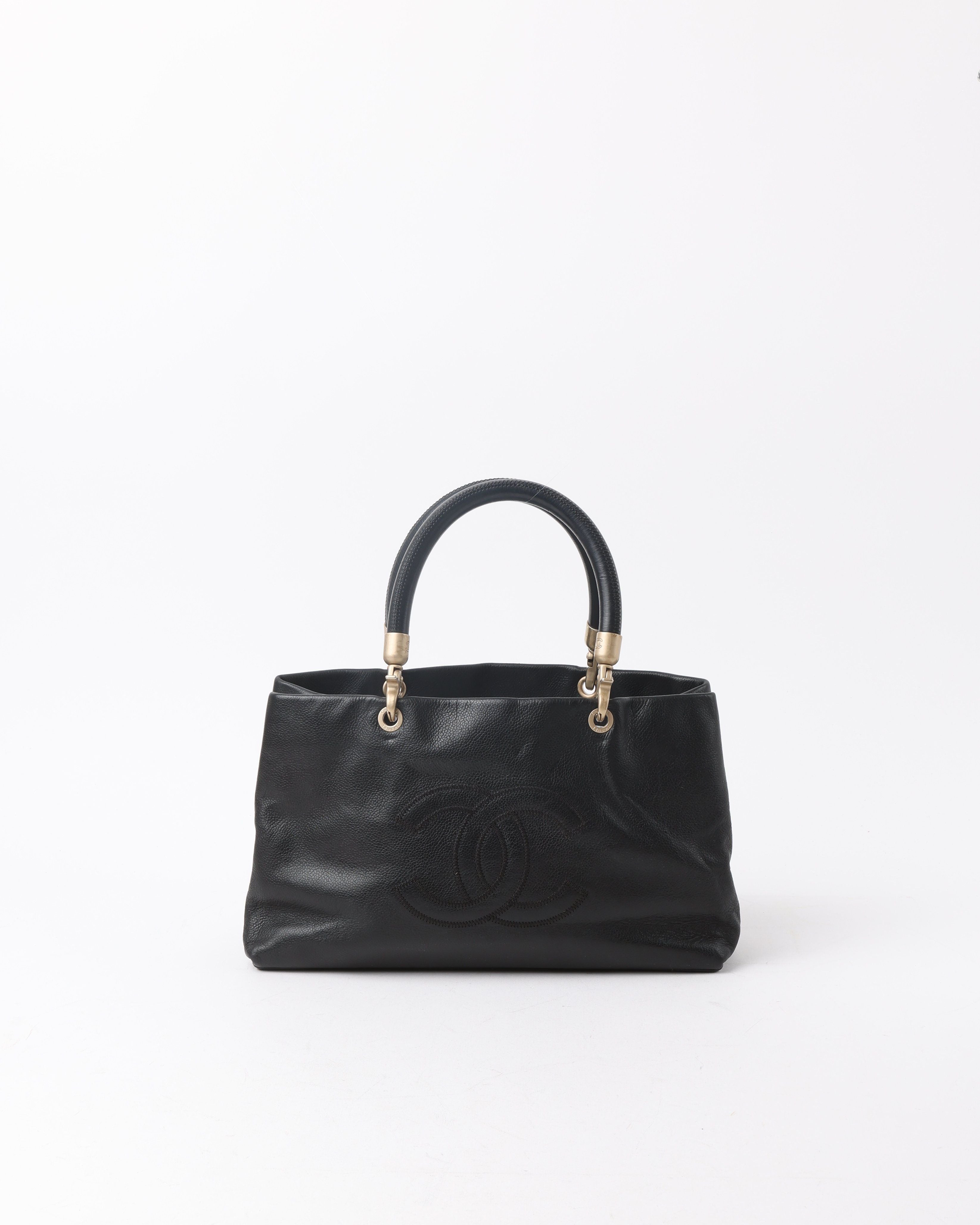 Chanel Caviar Cc Handle Bag