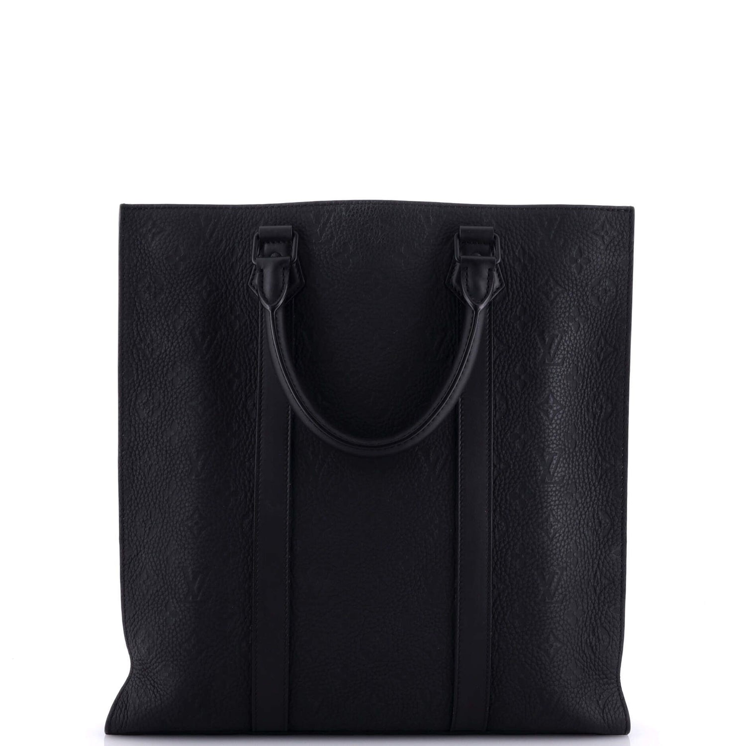Louis Vuitton Sac Plat Nv Bag Monogram Taurillon Leather