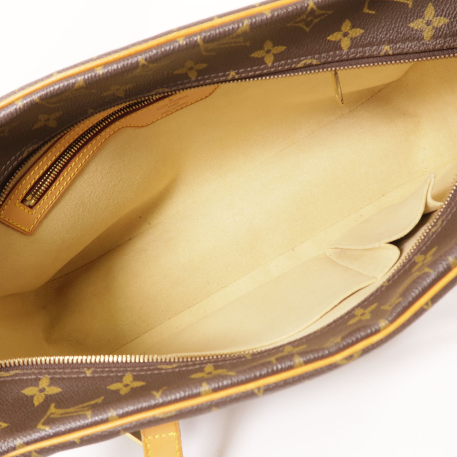 Louis Vuitton Monogram Cite Gm Gold Shoulder Bag Brown Shoulder Bag M 51181