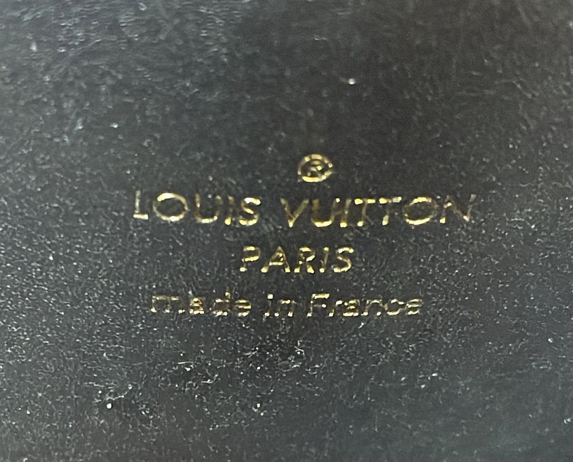 Louis Vuitton Utility Crossbody Bag Calfskin With Embossed Monogram Detail