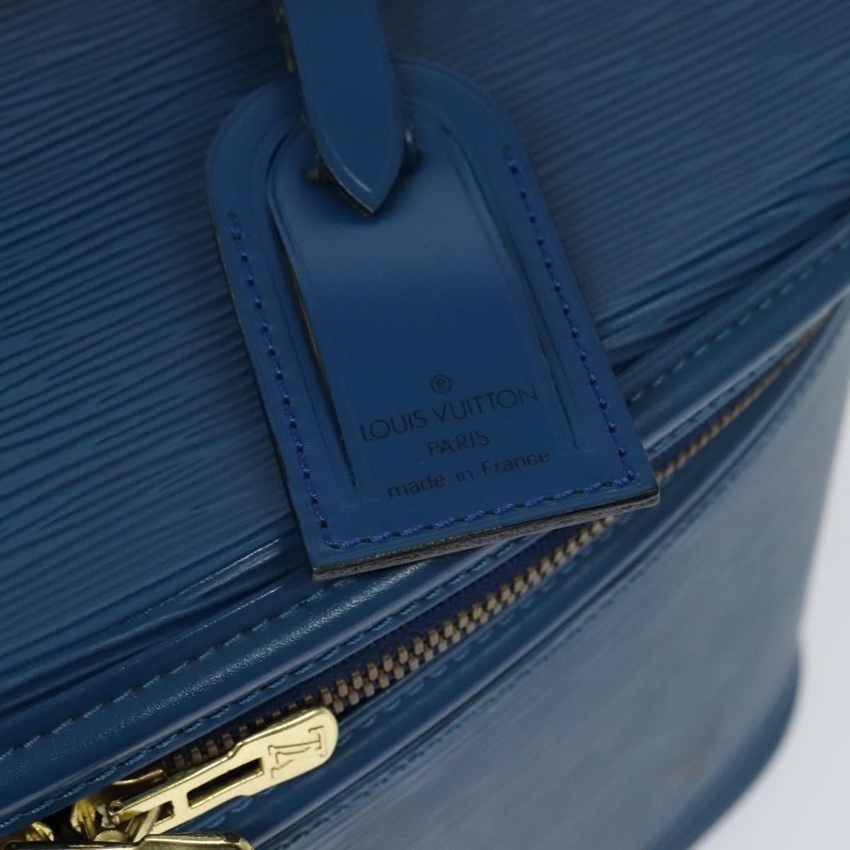 Louis Vuitton Epi Nice Hand Bag 2way Toledo Blue M 48015 Lv Auth