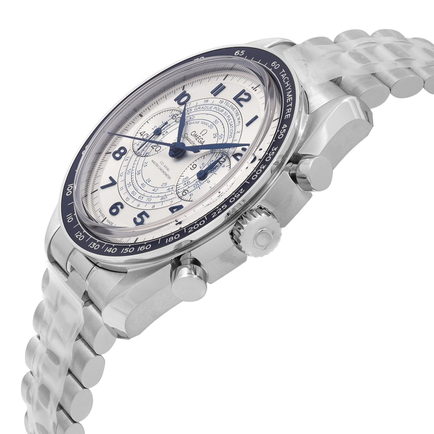 Omega Speedmaster Chronoscope Steel Silver Dial Mens Watch 329.30.43.51.02.001