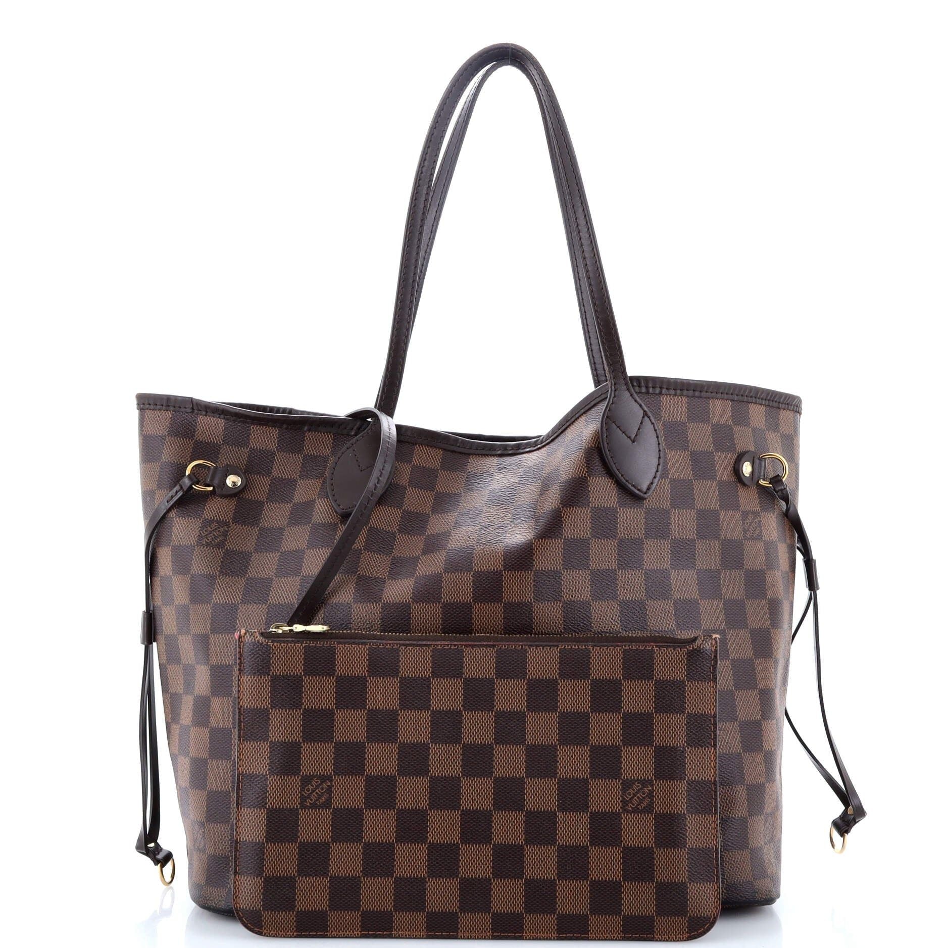 Louis Vuitton Neverfull Nm Tote Damier Mm