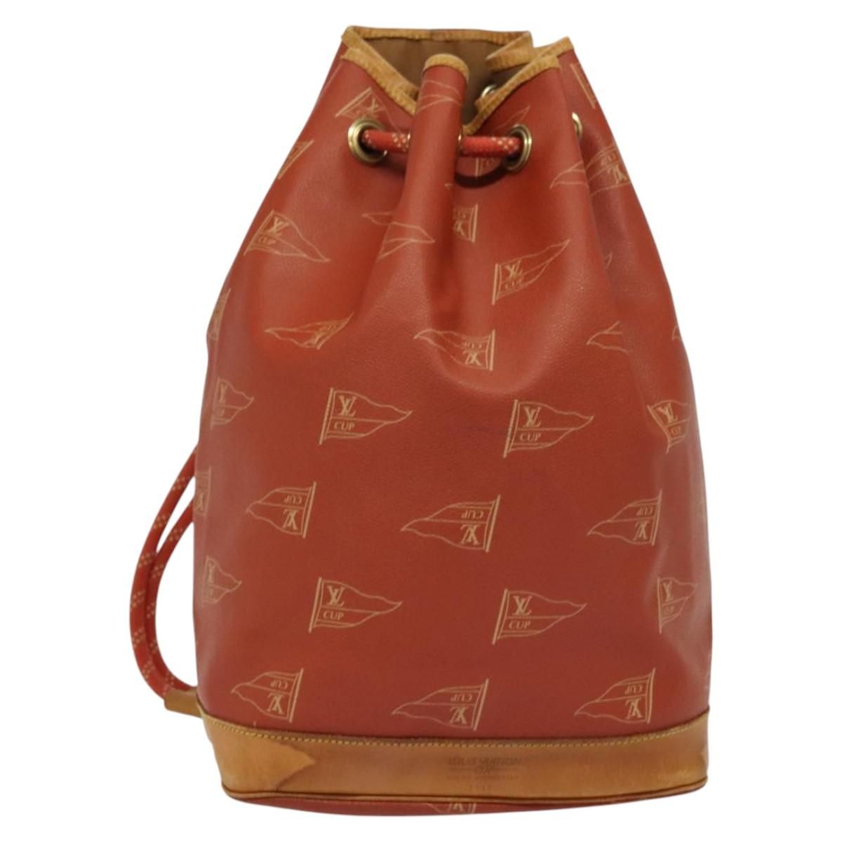 Louis Vuitton Lv Cup Saint Tropez Shoulder Bag Red M 80026 Lv Auth
