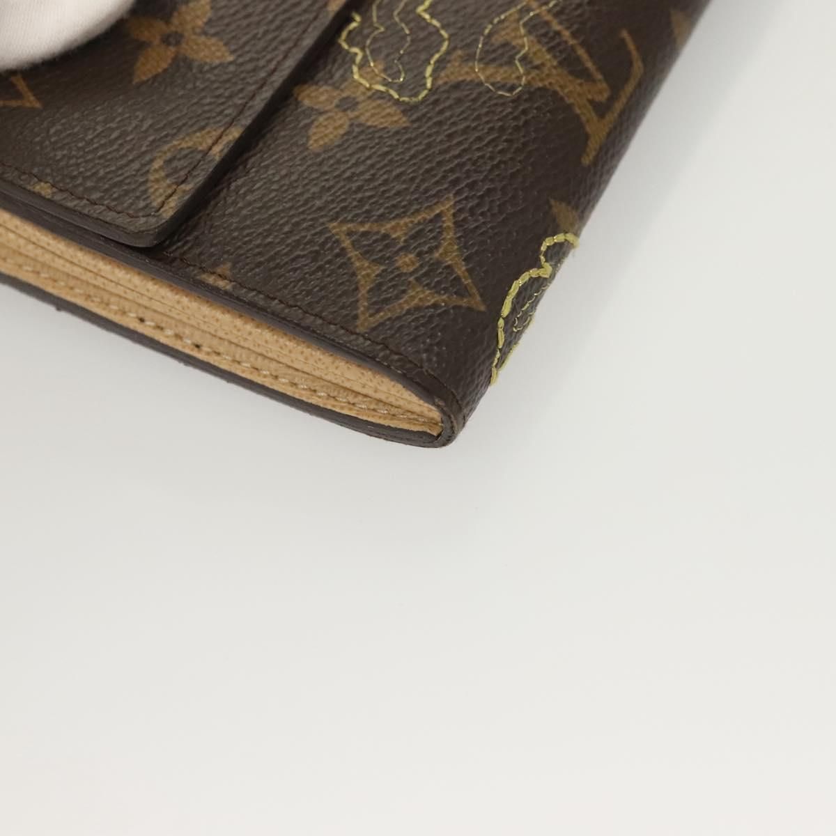 Louis Vuitton Monogram Dentelle Portefeuille Sarah Wallet M 95390 Lv Auth