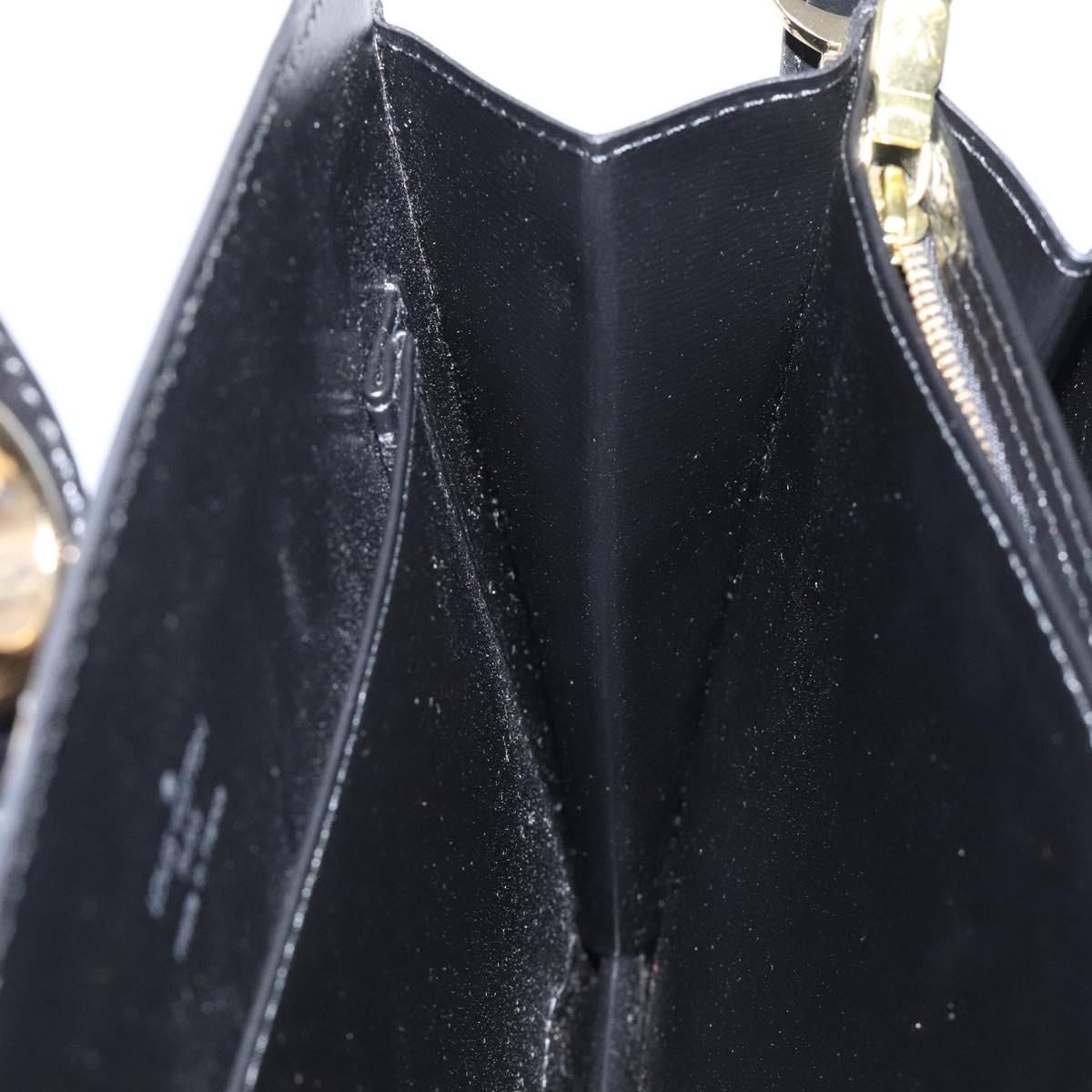Louis Vuitton Epi Capuchin Shoulder Bag Black M 52342 Lv Auth