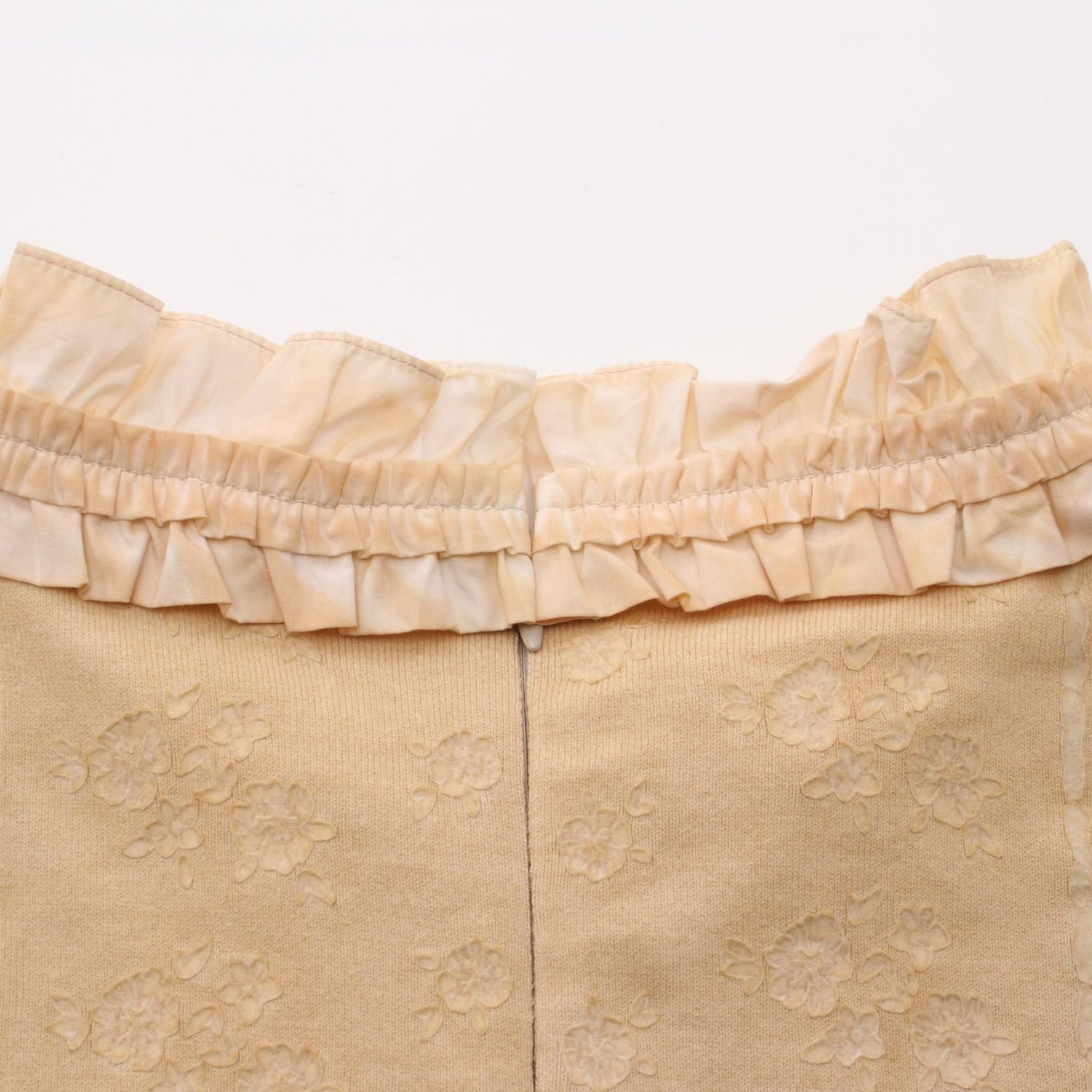 Chanel Beige Dress Cotton P 38465w 04498