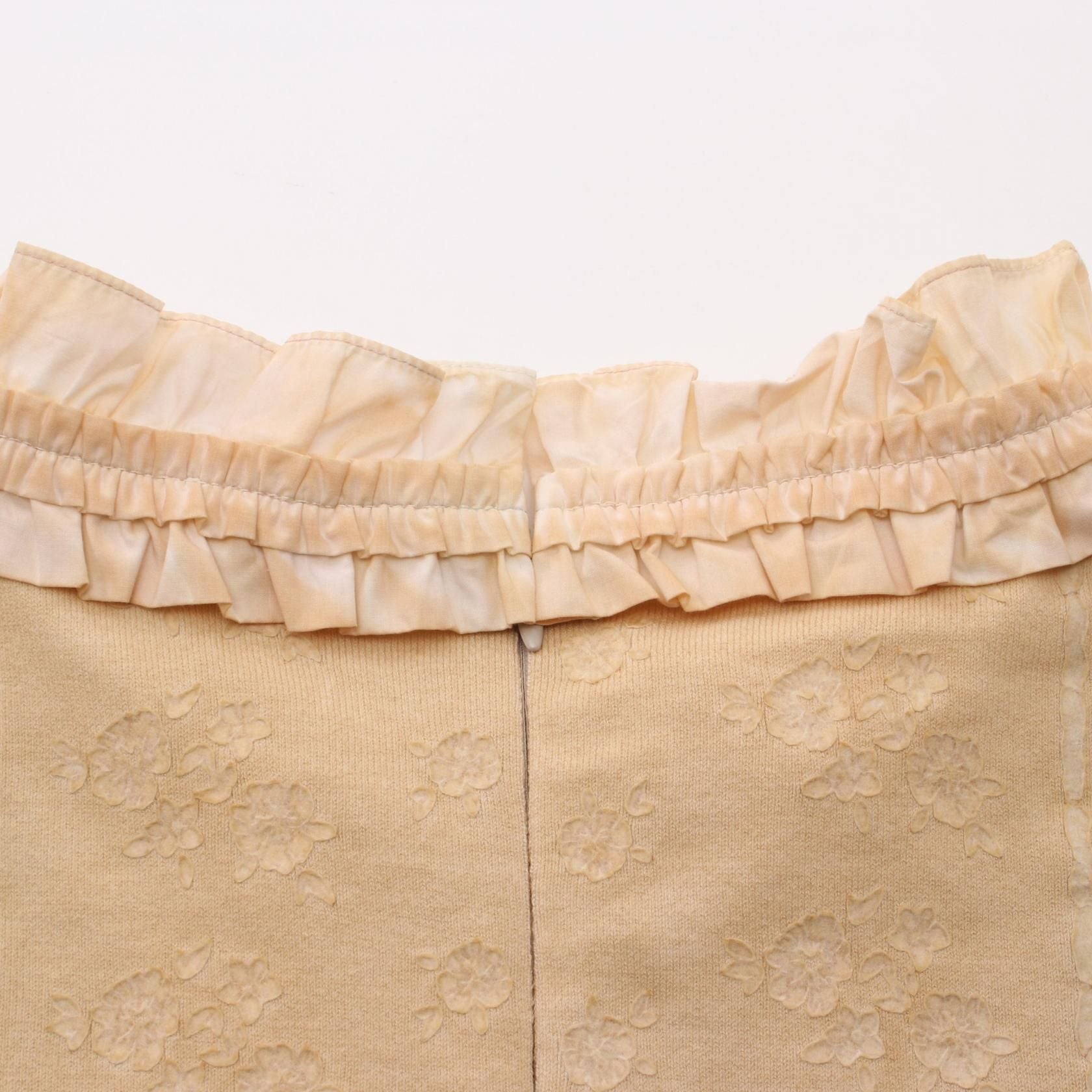 Chanel Beige Dress Cotton P 38465w 04498