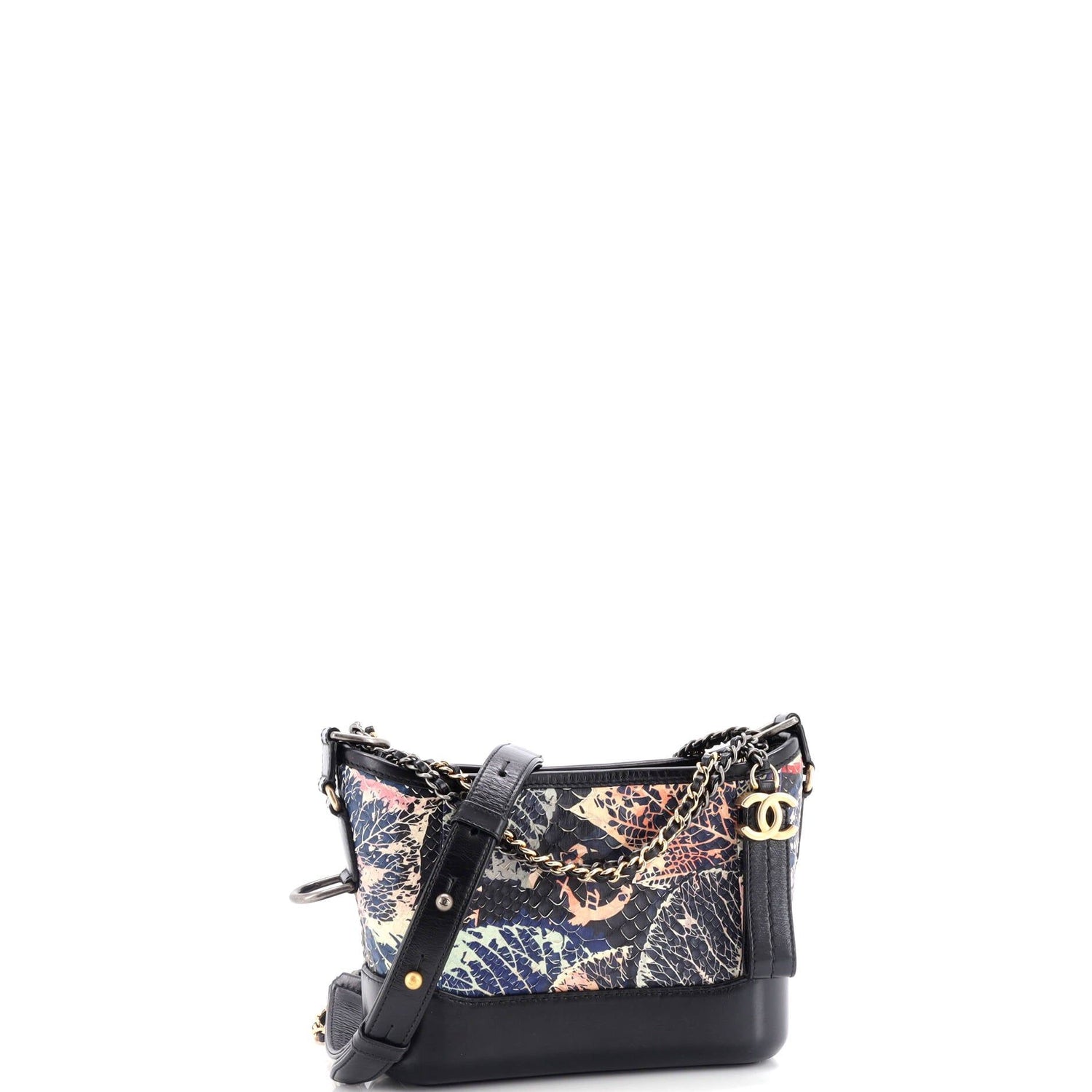 Chanel Gabrielle Hobo Python Small