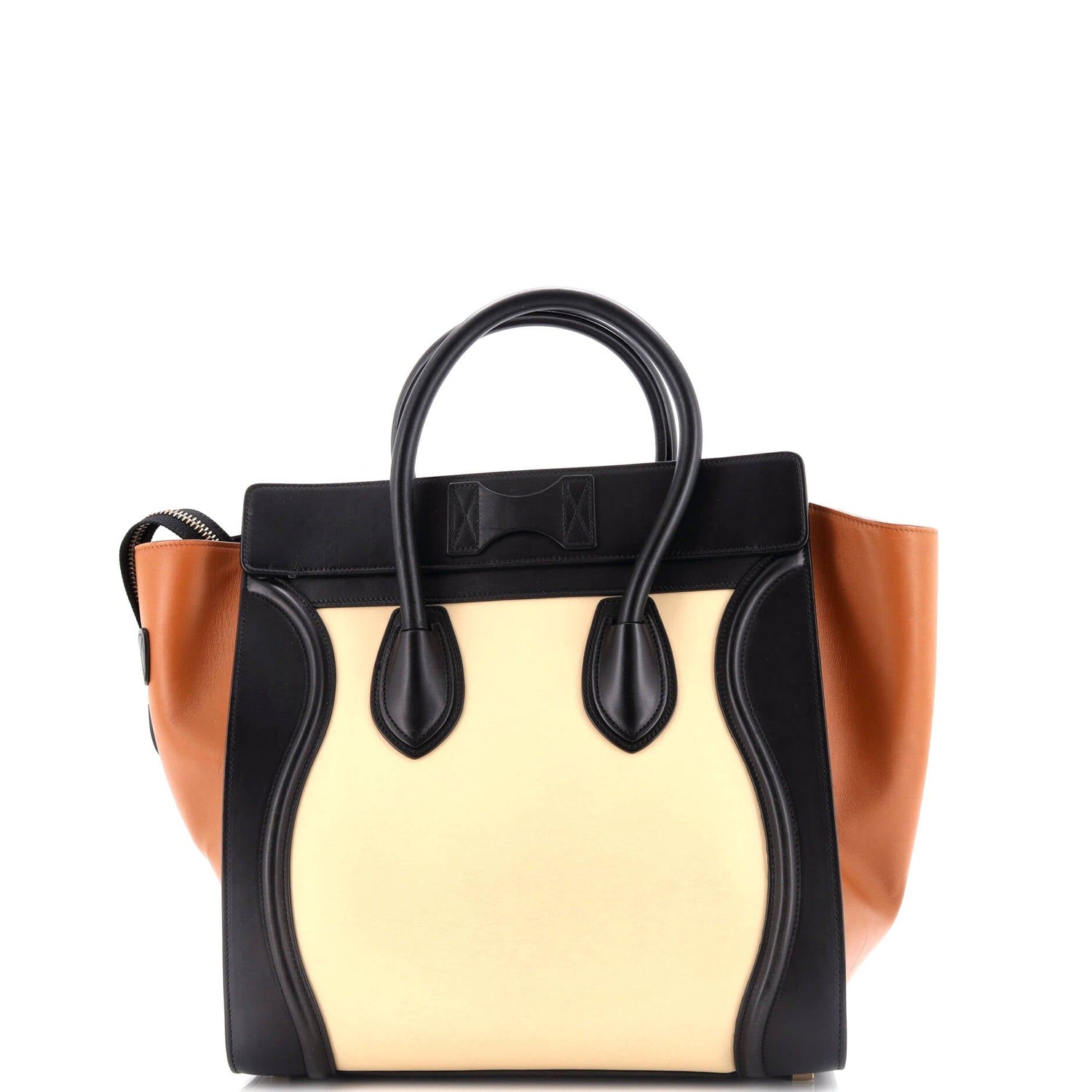 Celine Tricolor Luggage Bag Leather Mini