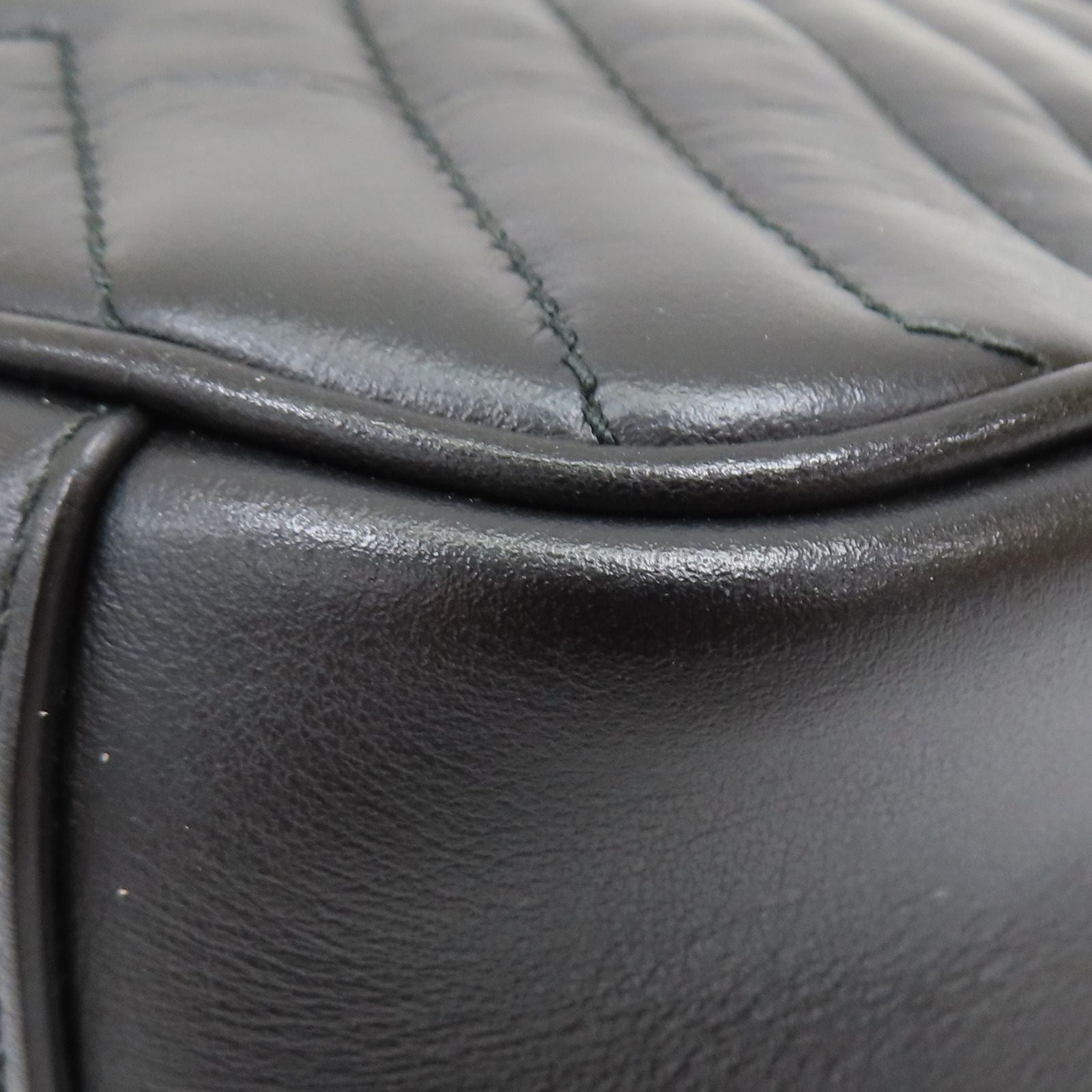 Gucci GG Marmont Small Shoulder Bag Calfskin Black 443497