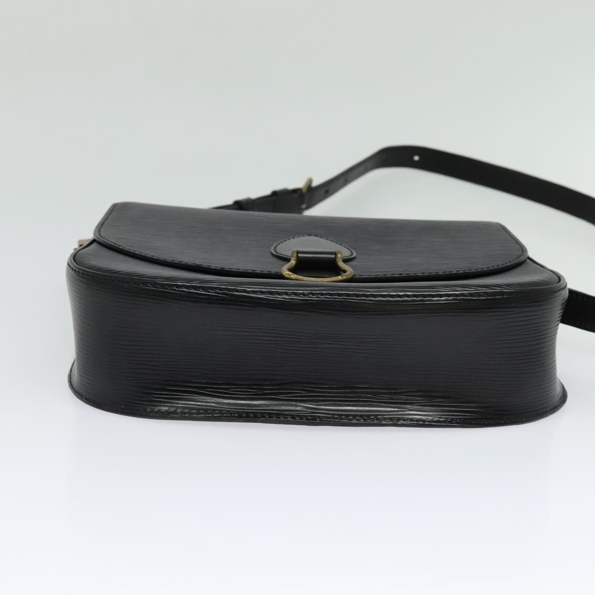 Louis Vuitton Epi Monogram Saint Cloud Gm Bag Black Noir M 52192 Auth