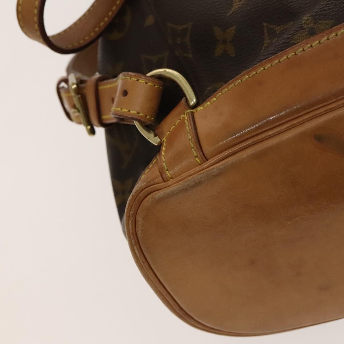 Louis Vuitton Monogram Montsouris Mm Backpack M 51136 Lv Auth