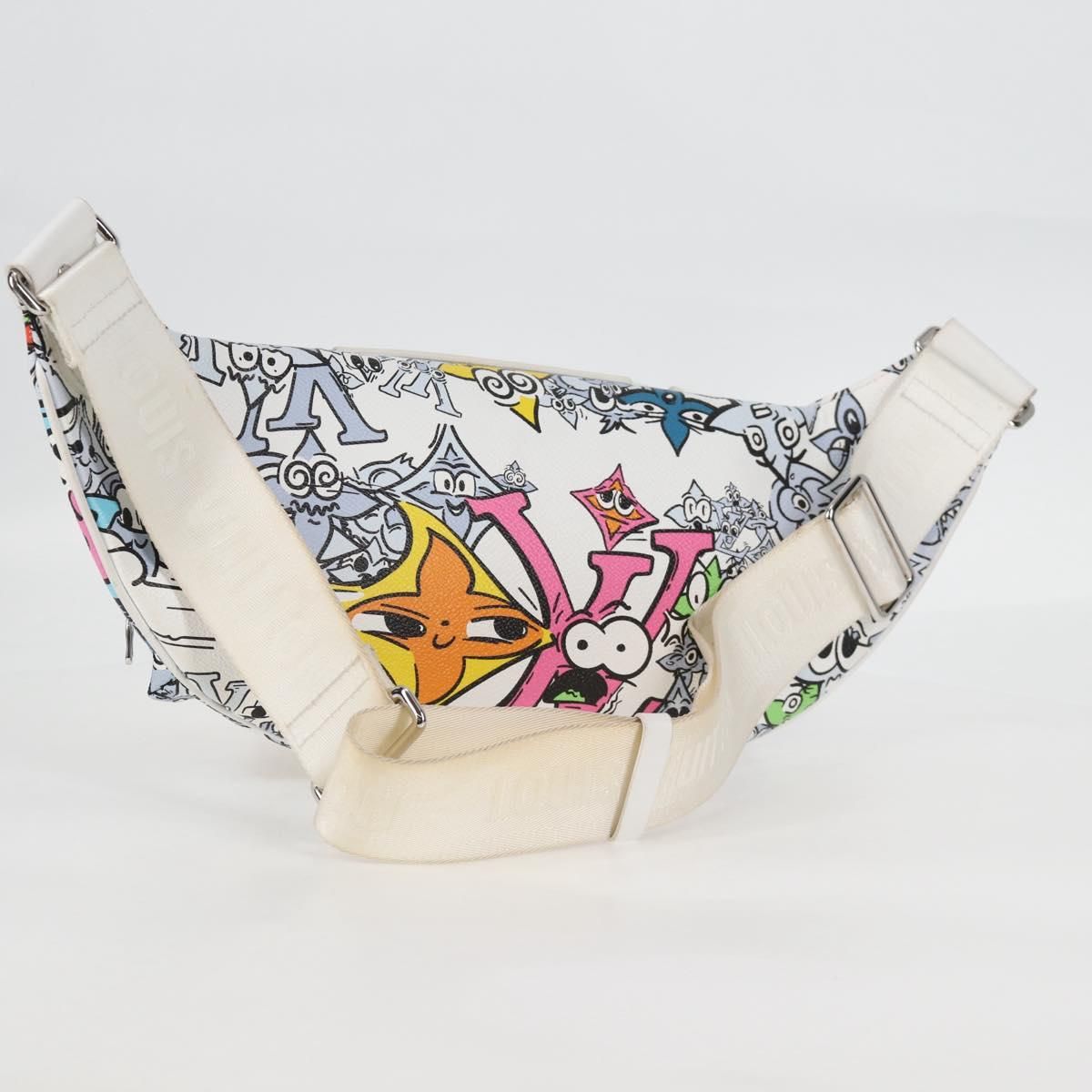 Louis Vuitton Monogram Comics Bum Bag Multi Pocket Bag M 21853 Lv Auth