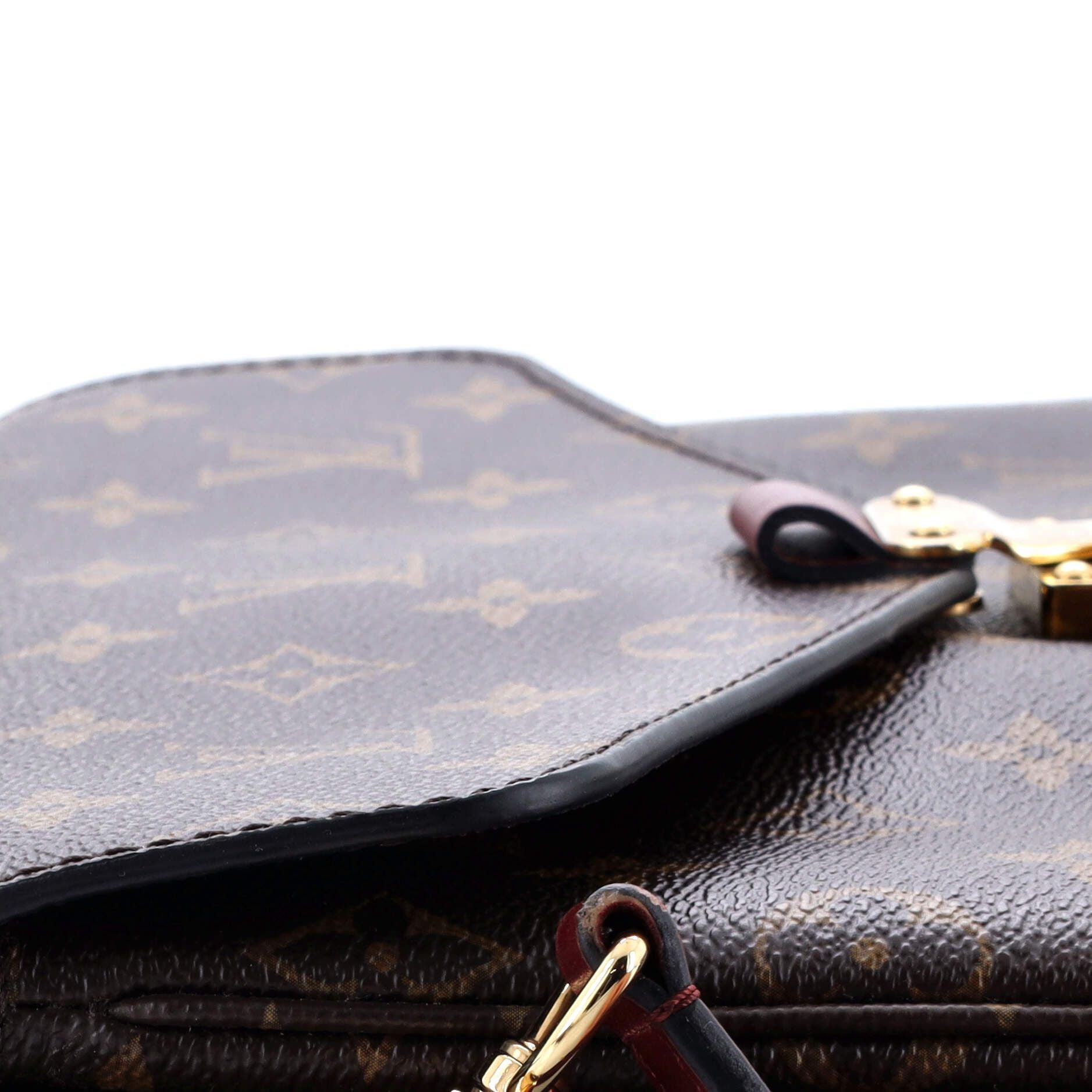 Louis Vuitton Braided Handle Pochette Metis Monogram Canvas