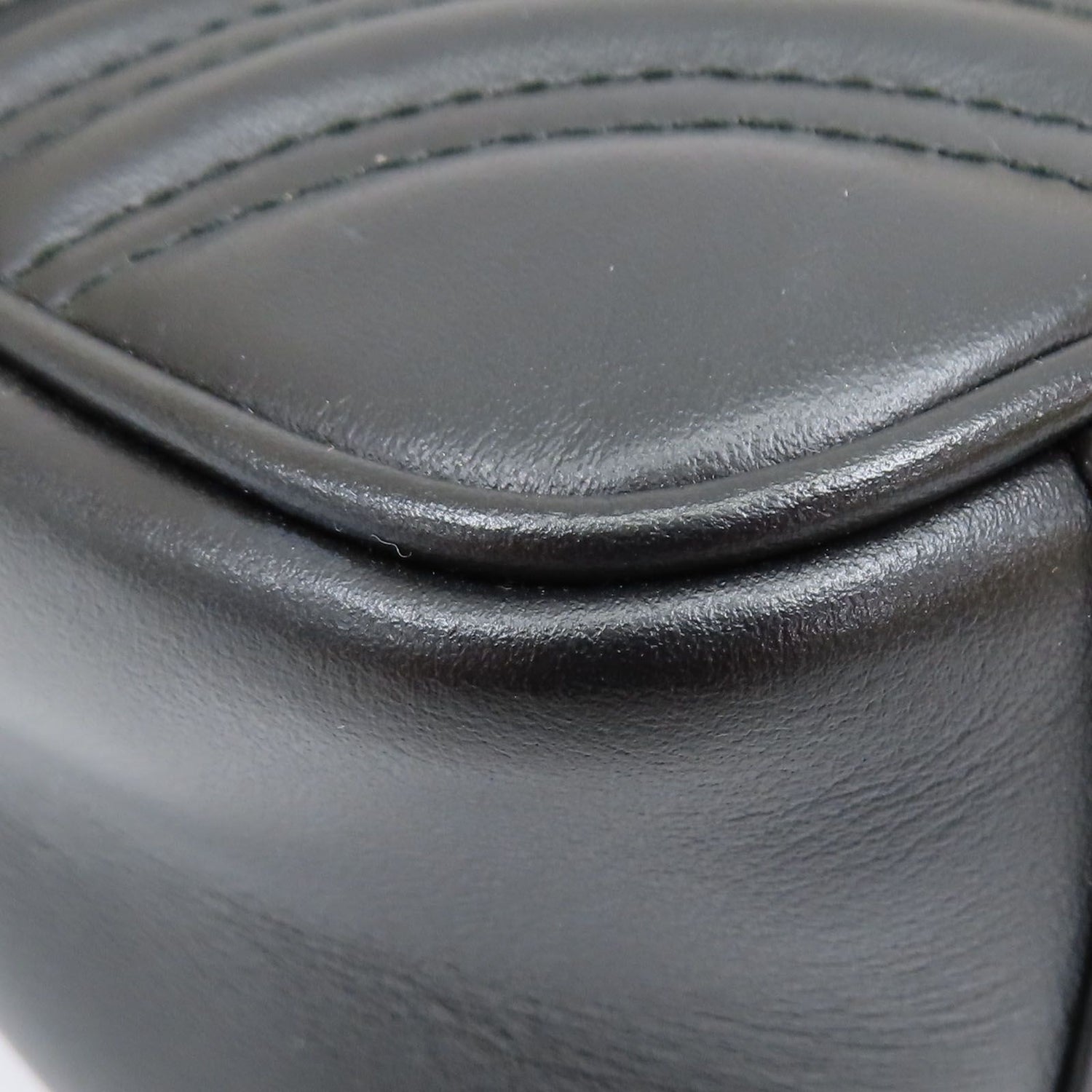 Gucci GG Marmont Small Shoulder Bag Calfskin Black 443497