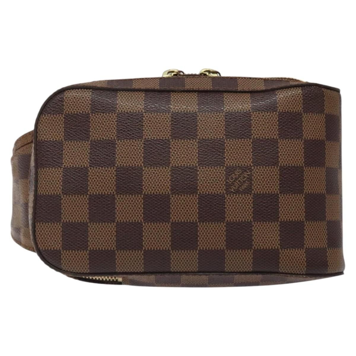 Louis Vuitton Damier Ebene Geronimos Shoulder Bag N 51994 Lv Auth