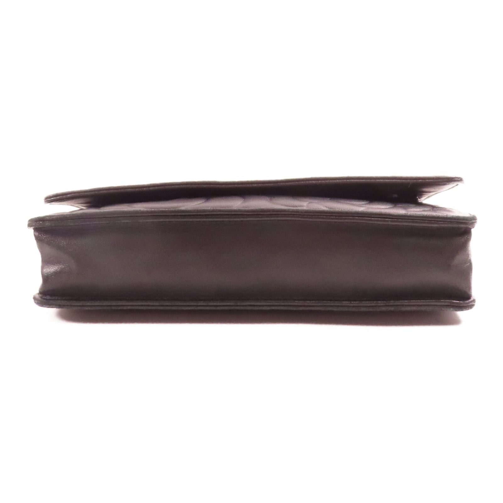 Chanel Lambskin Camellia Embossed Wallet on Chain WOC