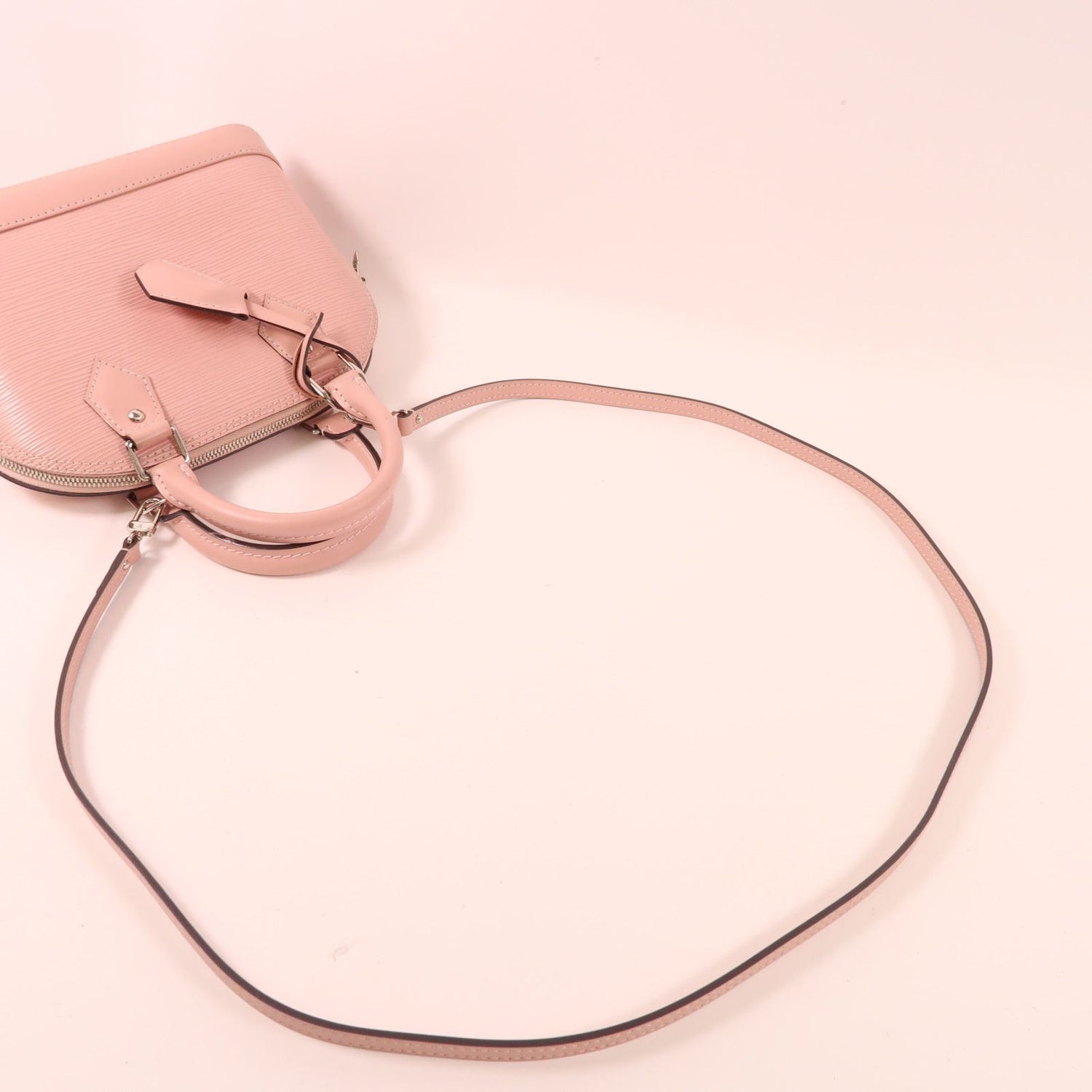 Louis Vuitton Epi Alma Bb Ginko Hand-hound Shoulder Bag Pink 2way Shoulder Bag M 41327