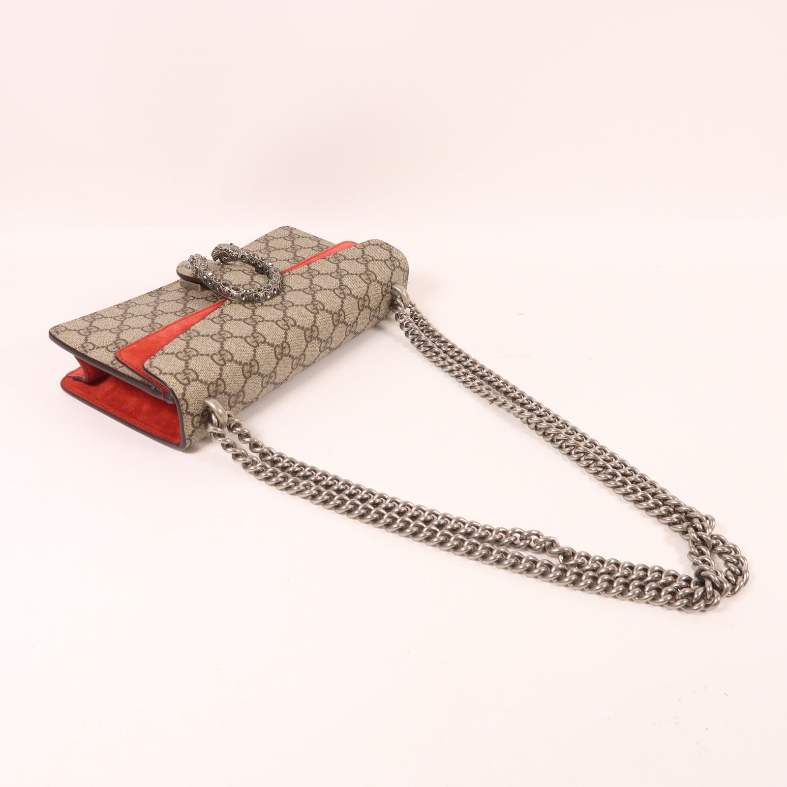 Gucci Small Dionysus Shoulder Bag 499623, GG Supreme