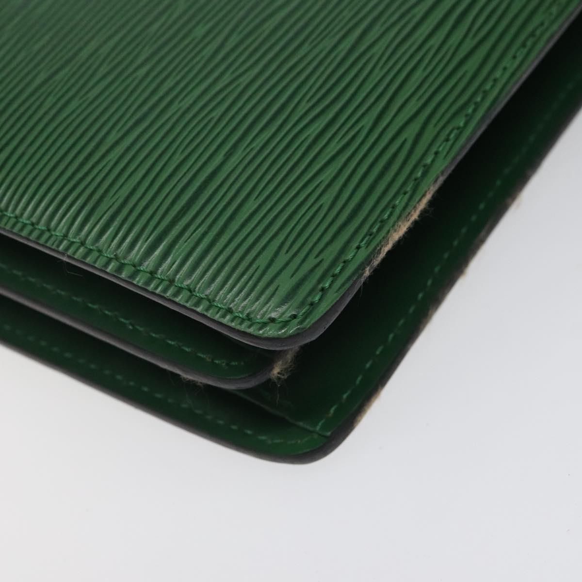 Louis Vuitton Epi Capuchin Shoulder Bag Green M 52344 Lv Auth