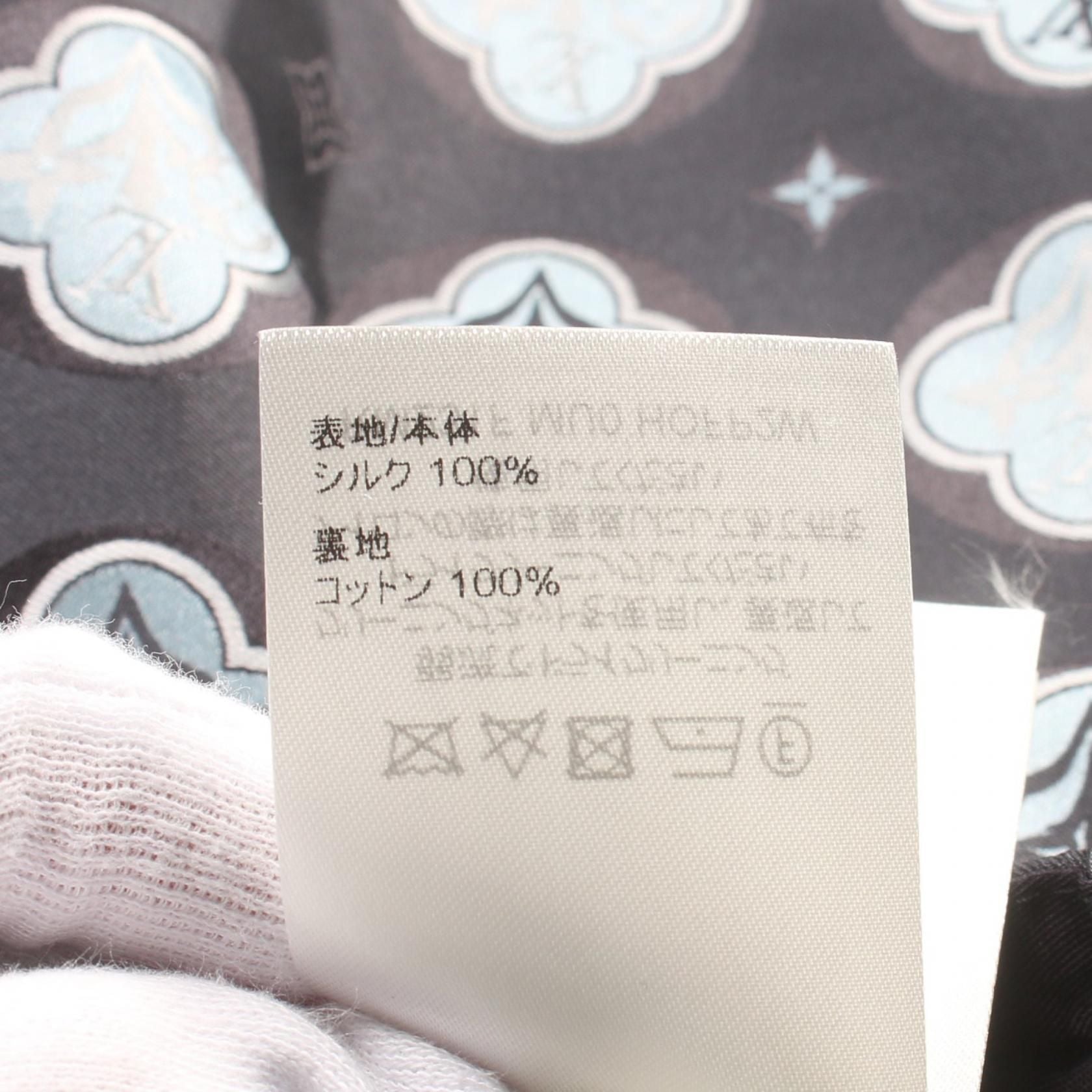 Louis Vuitton Pajama Shorts Gres Gray Multicolor Pants Rm 231f Mu 0 Hofp 2w