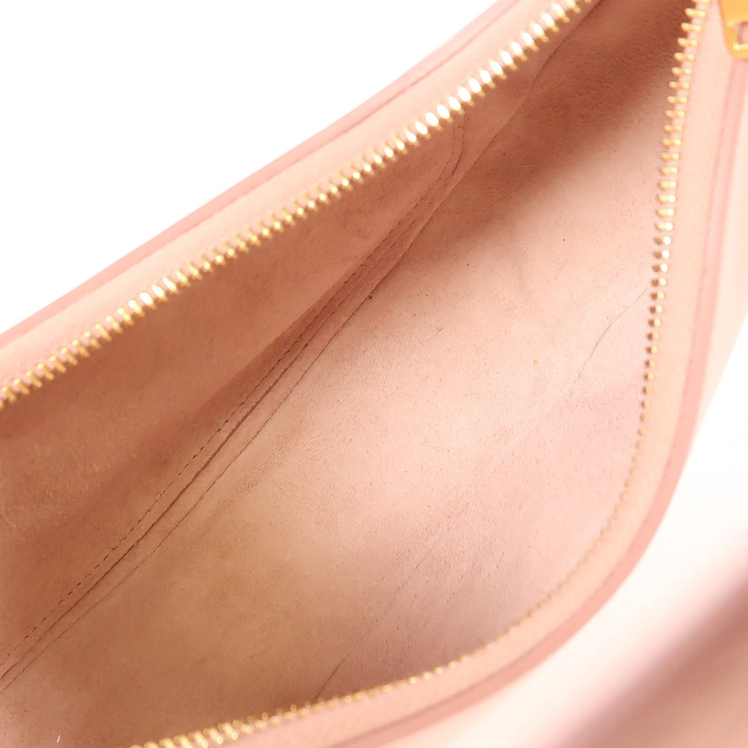 Celine Cowhide Leather Ava Golden Shoulder Bag Pink Calfskin (cowhide) S-ga-5210