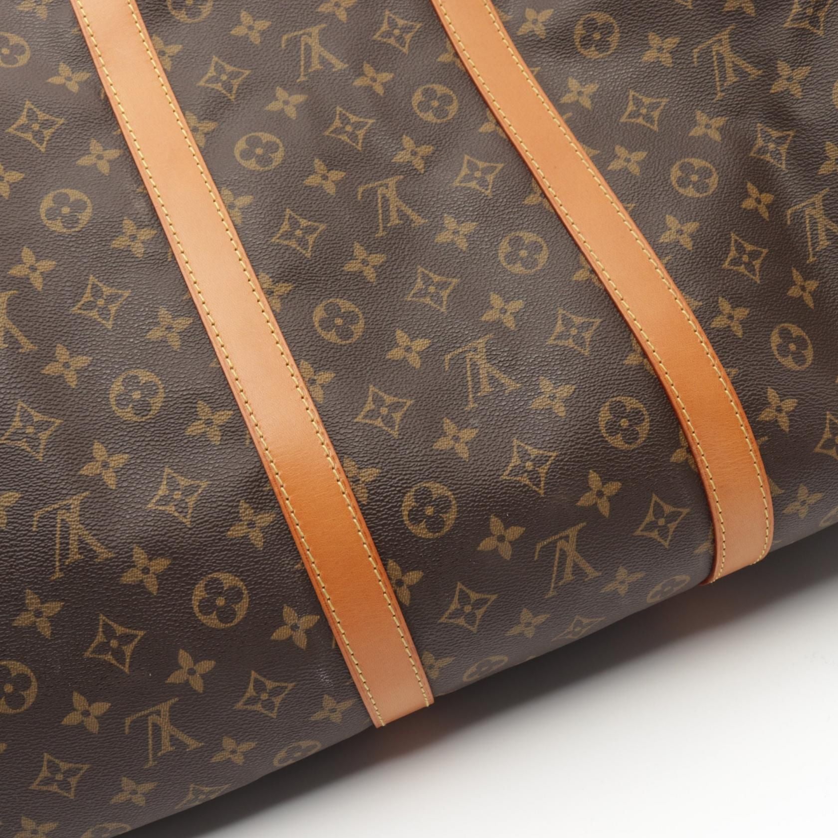Louis Vuitton Keepall Bandriere 60 Brown Boston Bag M 41412