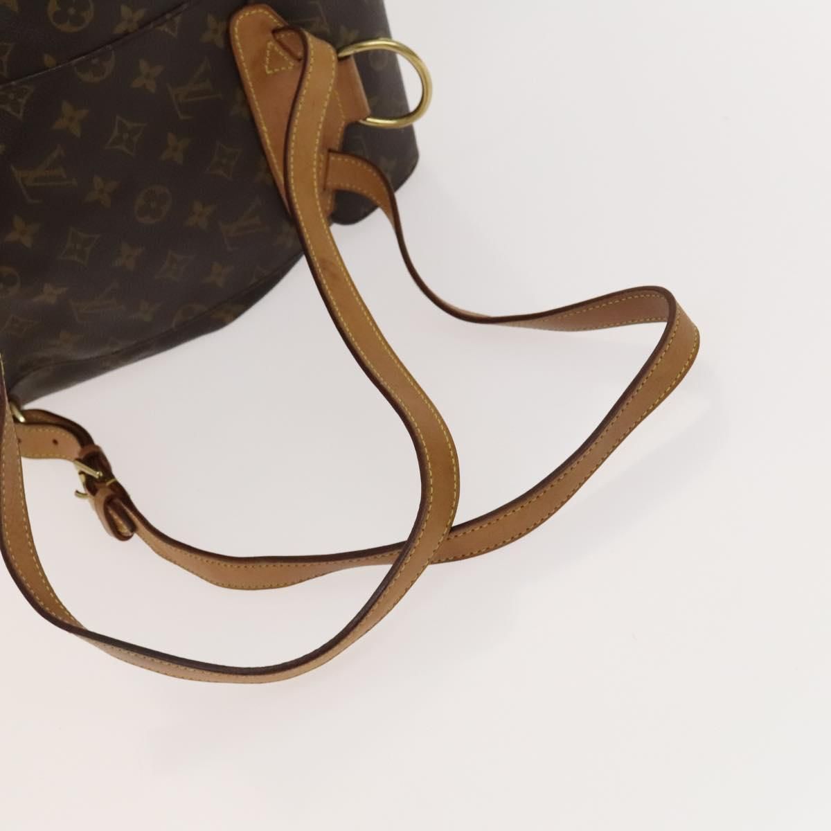 Louis Vuitton Monogram Montsouris Mm Backpack M 51136 Lv Auth