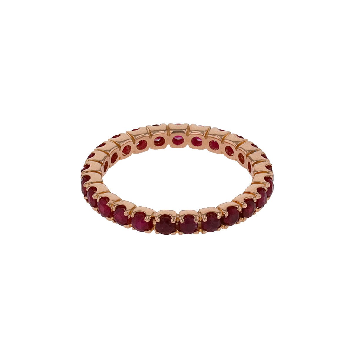 Rubies and gold ring