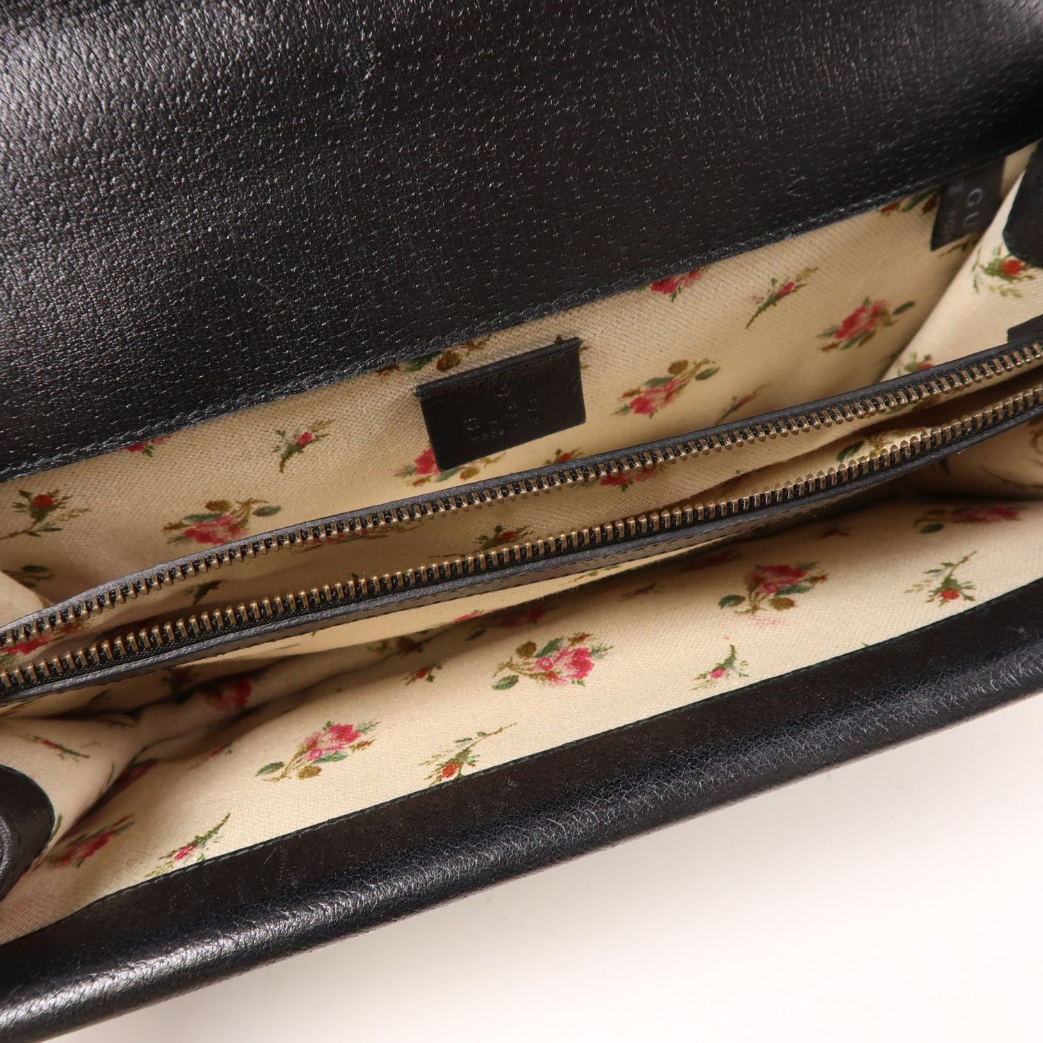 Gucci Cowhide Leather Dionysus Crossbody Back Bag Black Color Shoulder Bag Black Calfskin (cowhide) 4