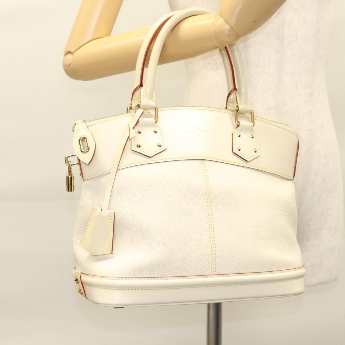 Louis Vuitton Suhari Rock It Pm Hand Bag White M 91887 Lv Auth