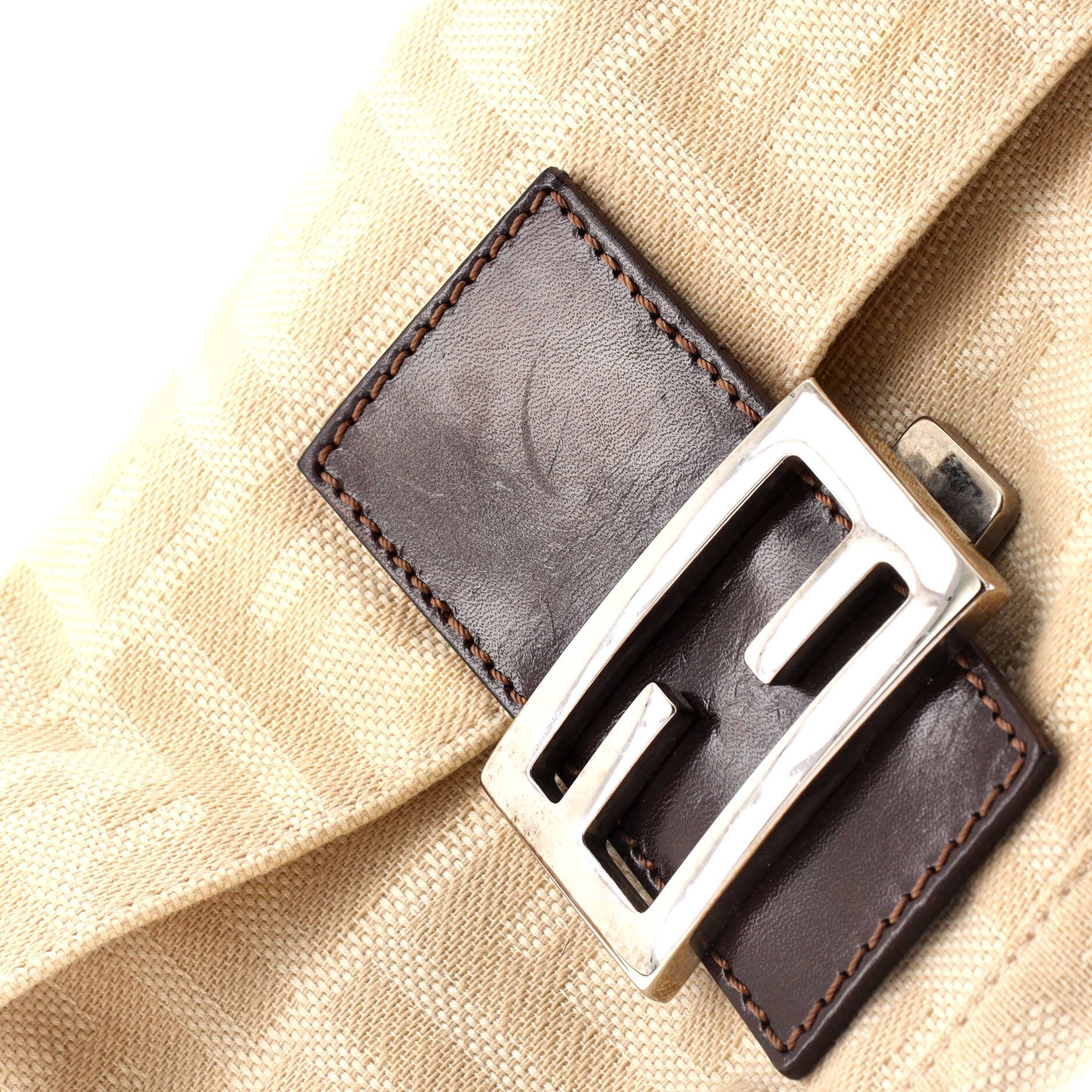 Fendi Baguette Bag Zucca Canvas