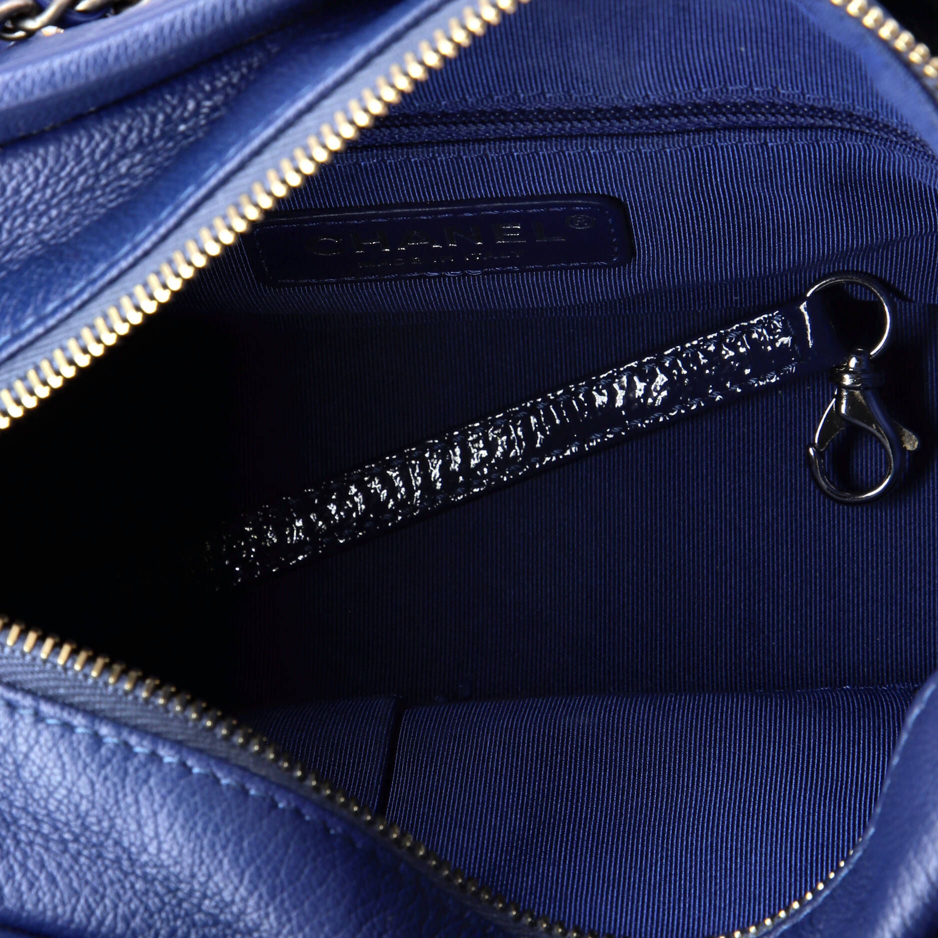 Chanel Gabrielle Hobo Quilted Goatskin And Patent Small