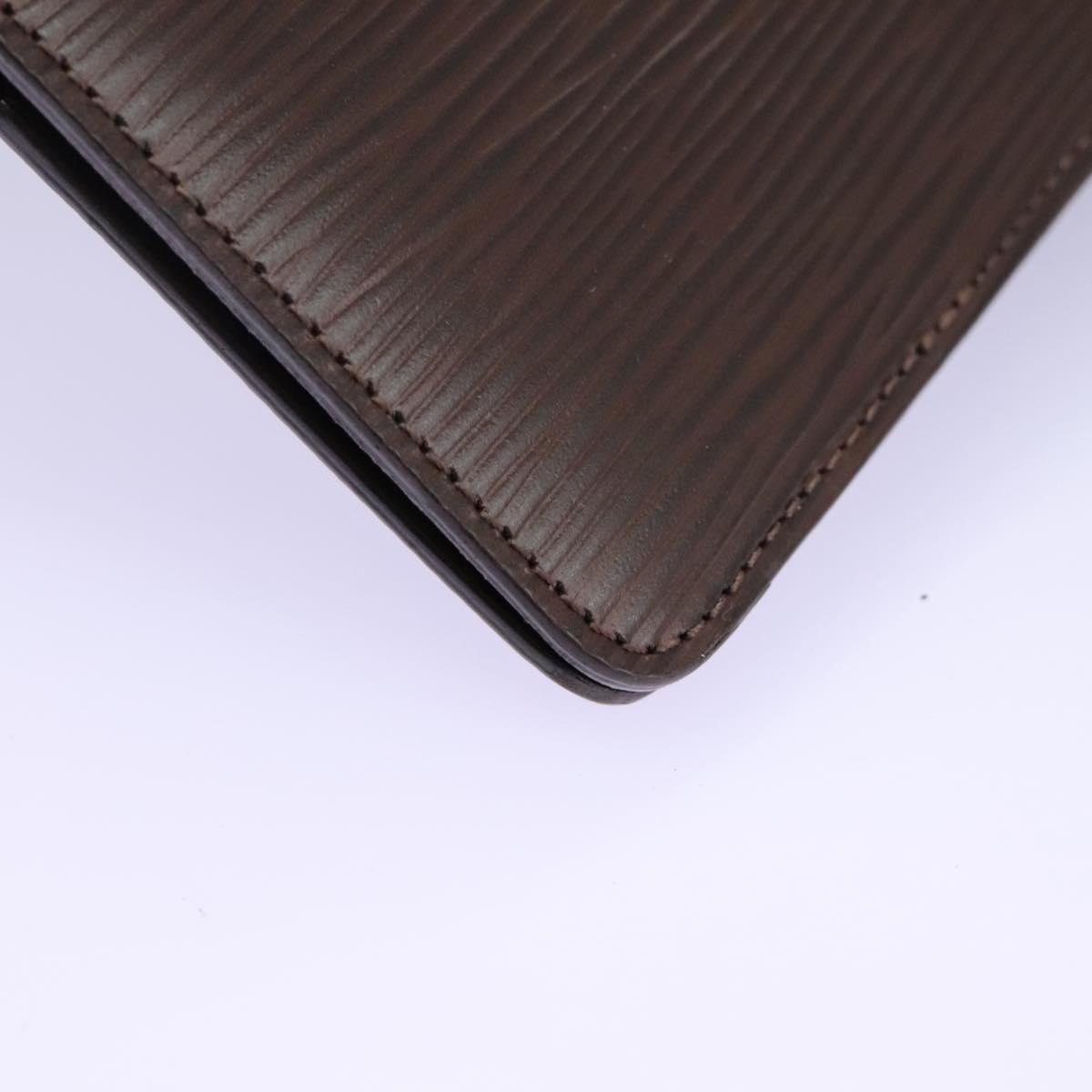 Louis Vuitton Epi Agenda Mm Day Planner Cover Mocha R 2004d Lv Auth