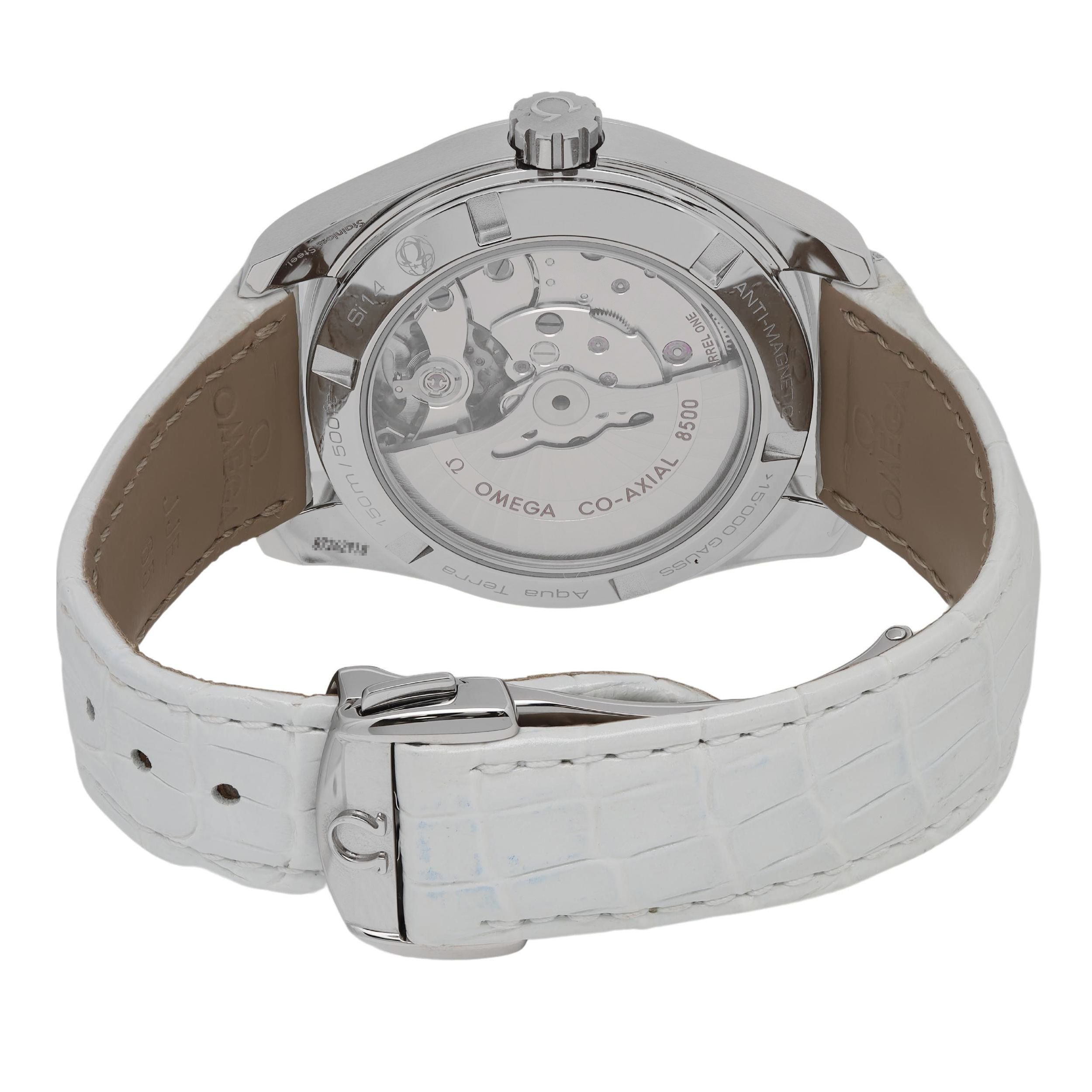Omega Seamaster Aqua Terra Steel MOP Diamond Dial Automatic 231.18.39.21.55.001