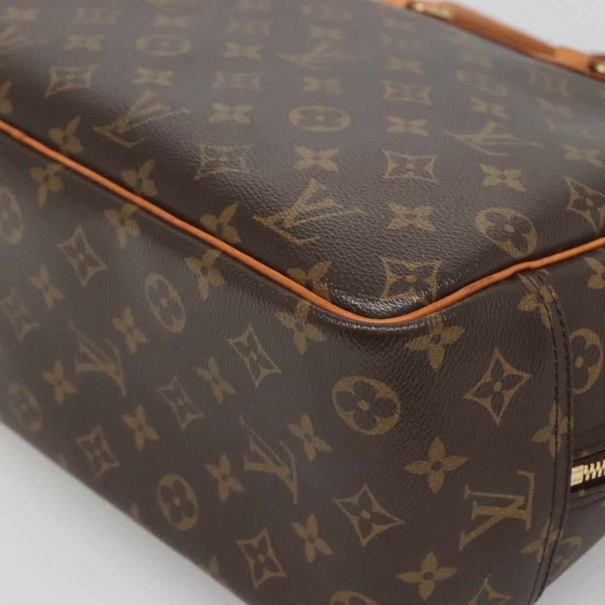 Louis Vuitton Monogram Deauville Hand Bag M 47270 Lv Auth