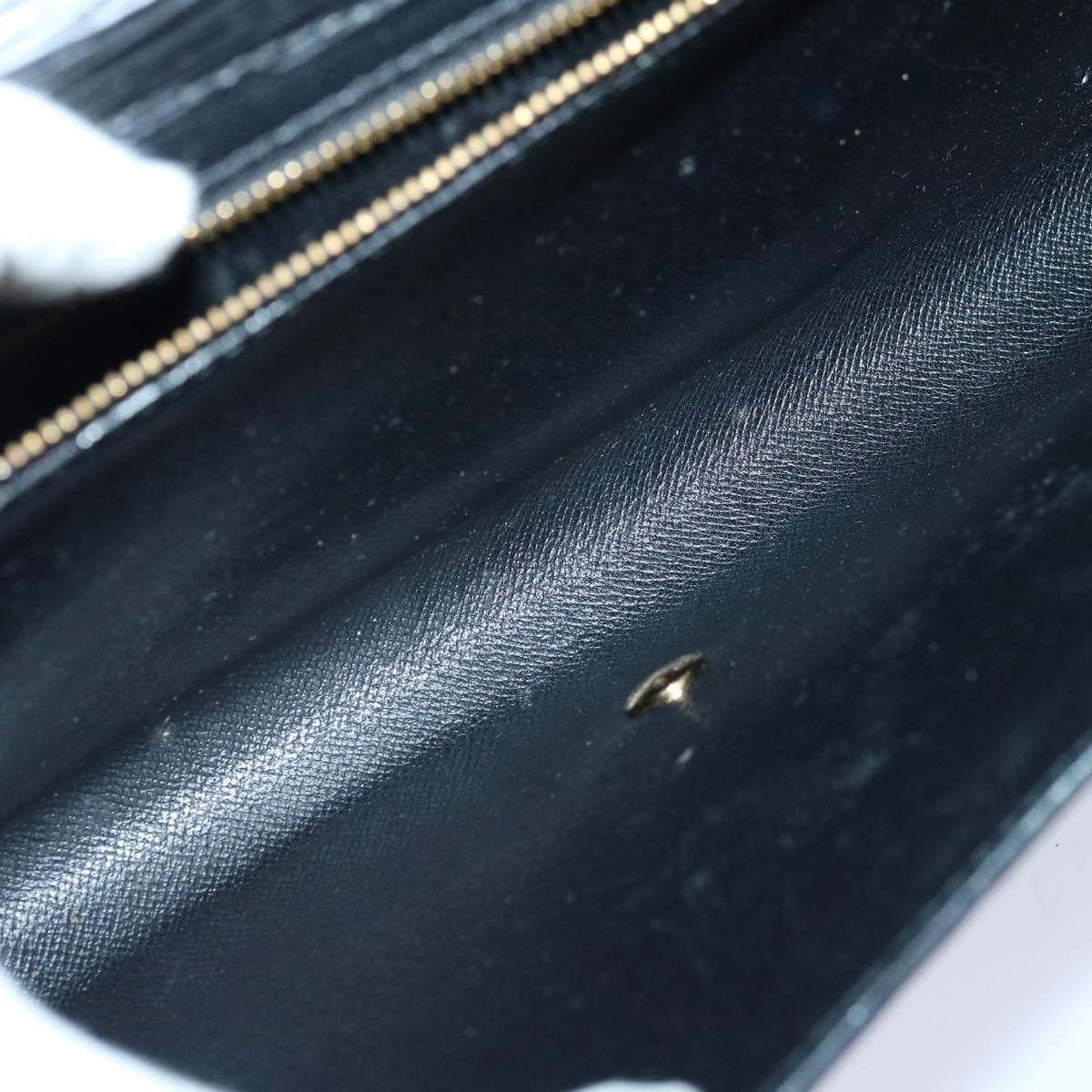 Louis Vuitton Epi Art Deco Clutch Bag Black M 52632 Lv Auth
