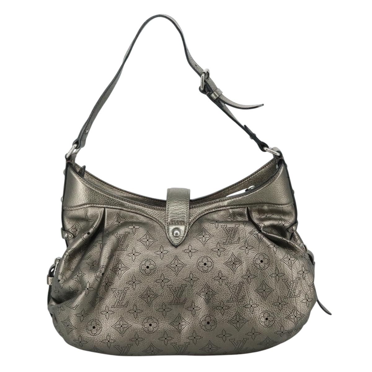 Louis Vuitton Monogram Mahina Xs Shoulder Bag Bronze M 95717 Lv Auth