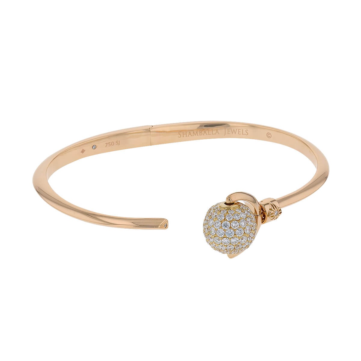 Shamballa Jewels Nyima gold and diamonds bracelet