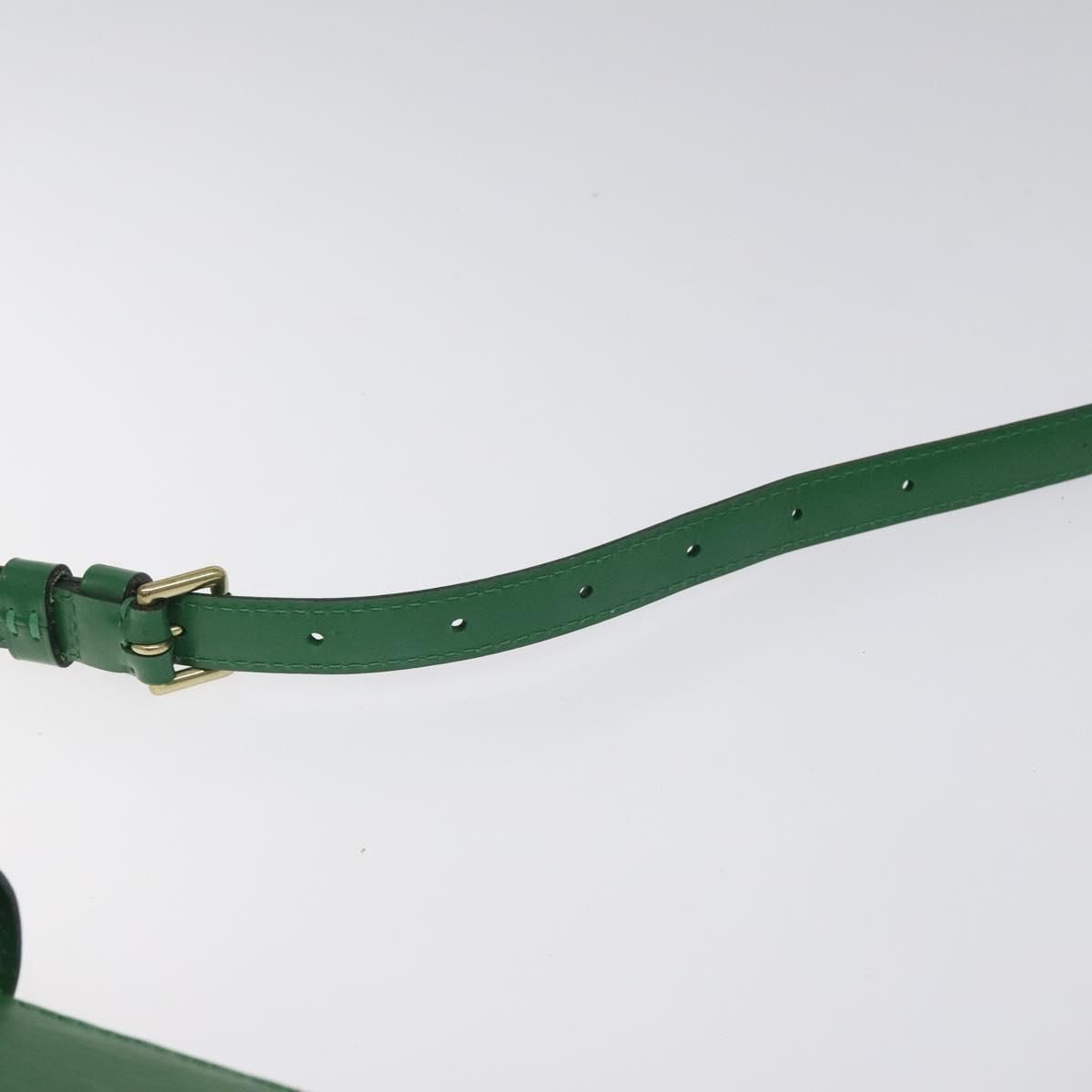 Louis Vuitton Epi Capuchin Shoulder Bag Green M 52344 Lv Auth