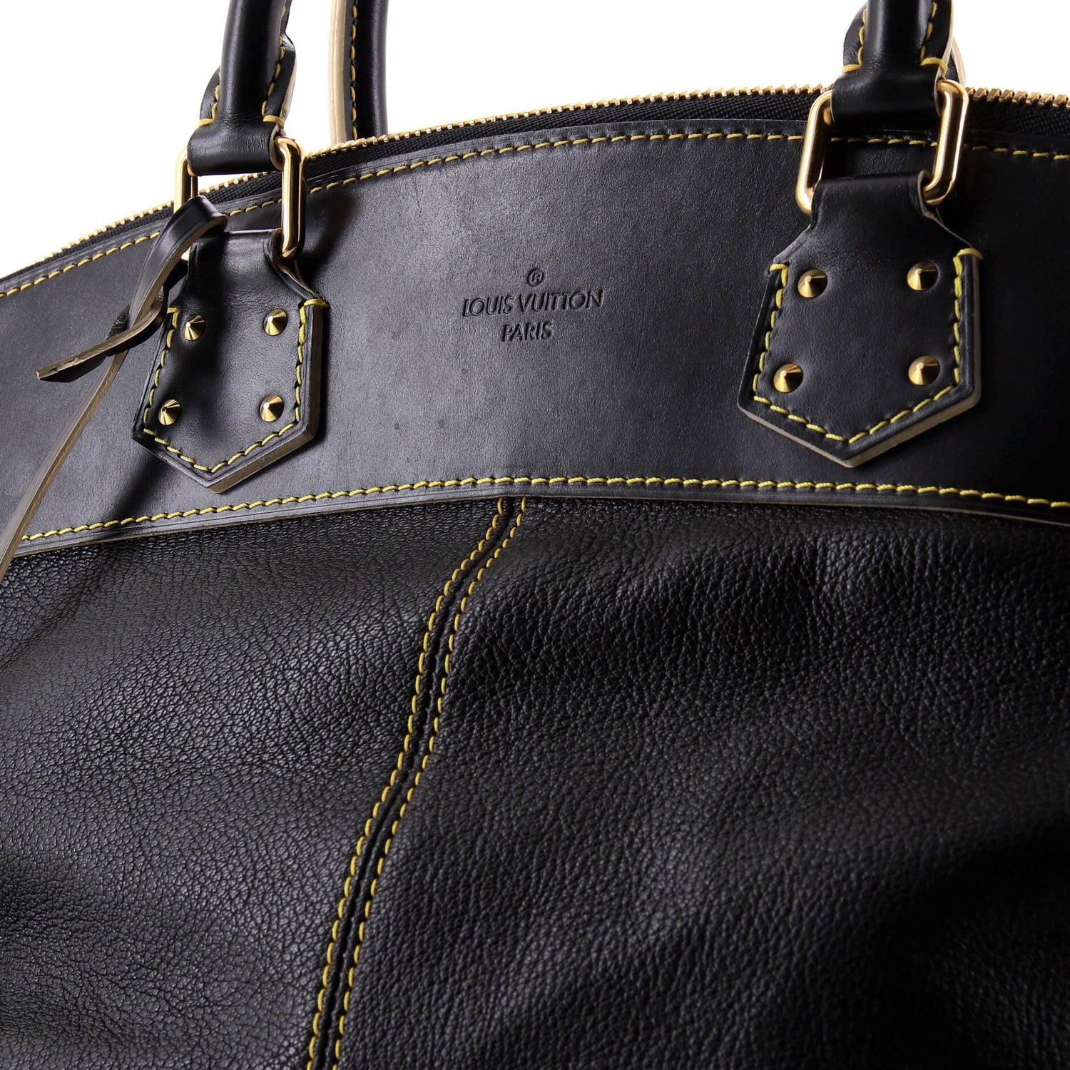Louis Vuitton Suhali Lockit Handbag Leather Pm