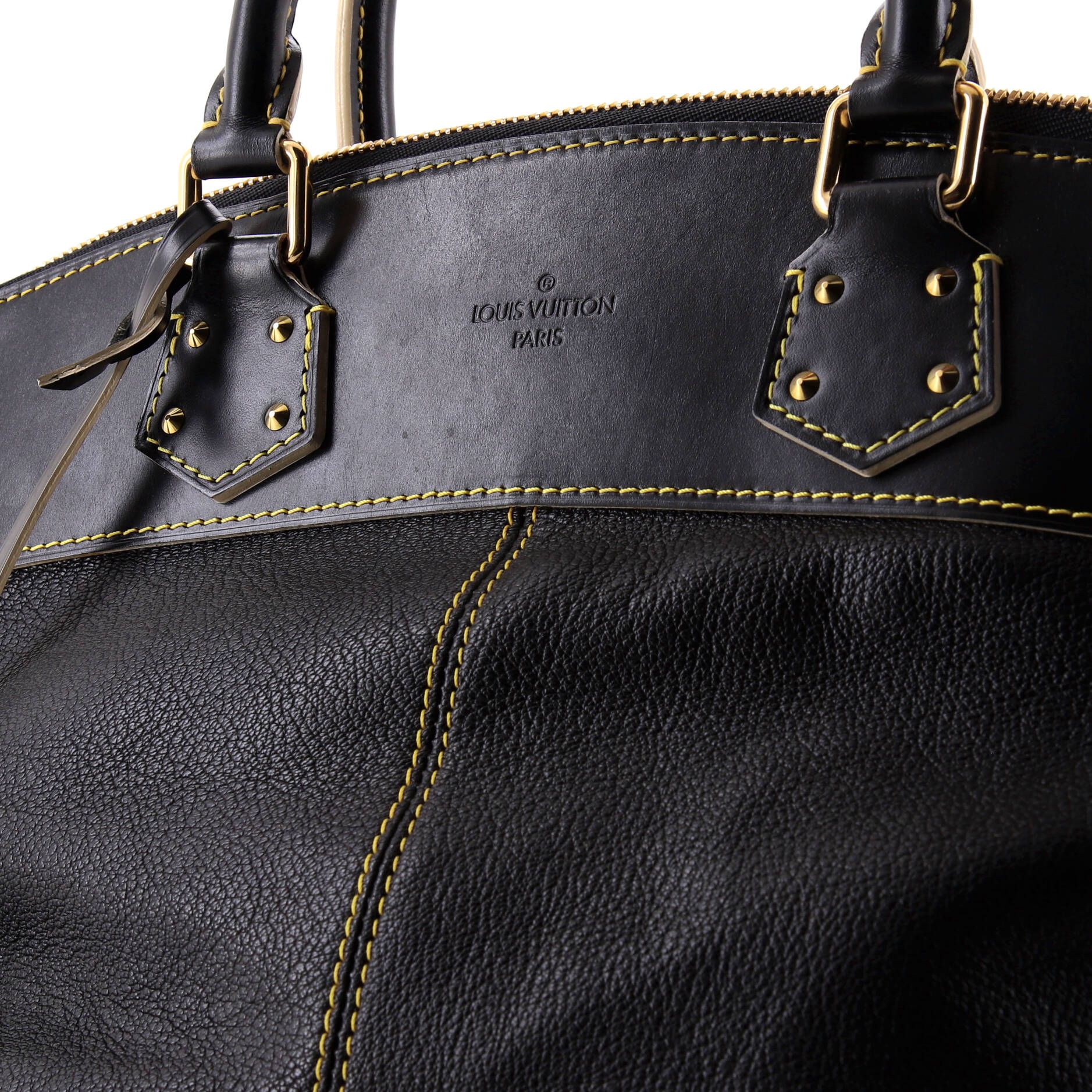 Louis Vuitton Suhali Lockit Handbag Leather Pm