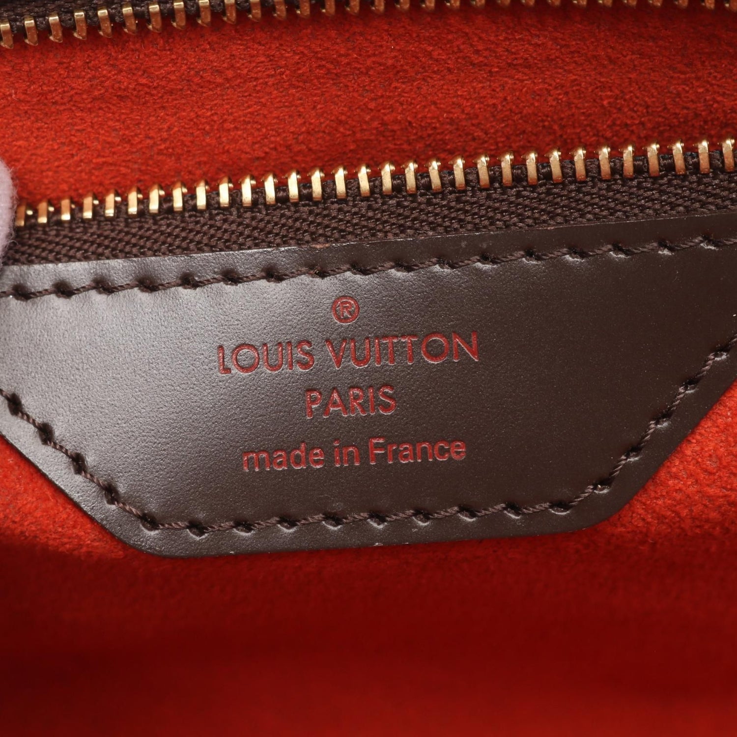 Louis Vuitton Bucket Gm Ebene Brown Shoulder Bag N 42236
