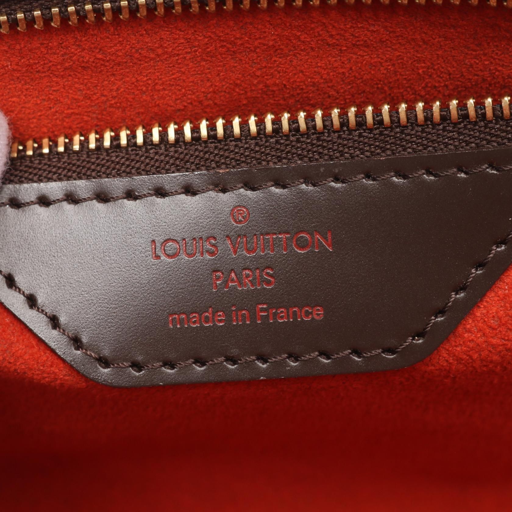 Louis Vuitton Bucket Gm Ebene Brown Shoulder Bag N 42236
