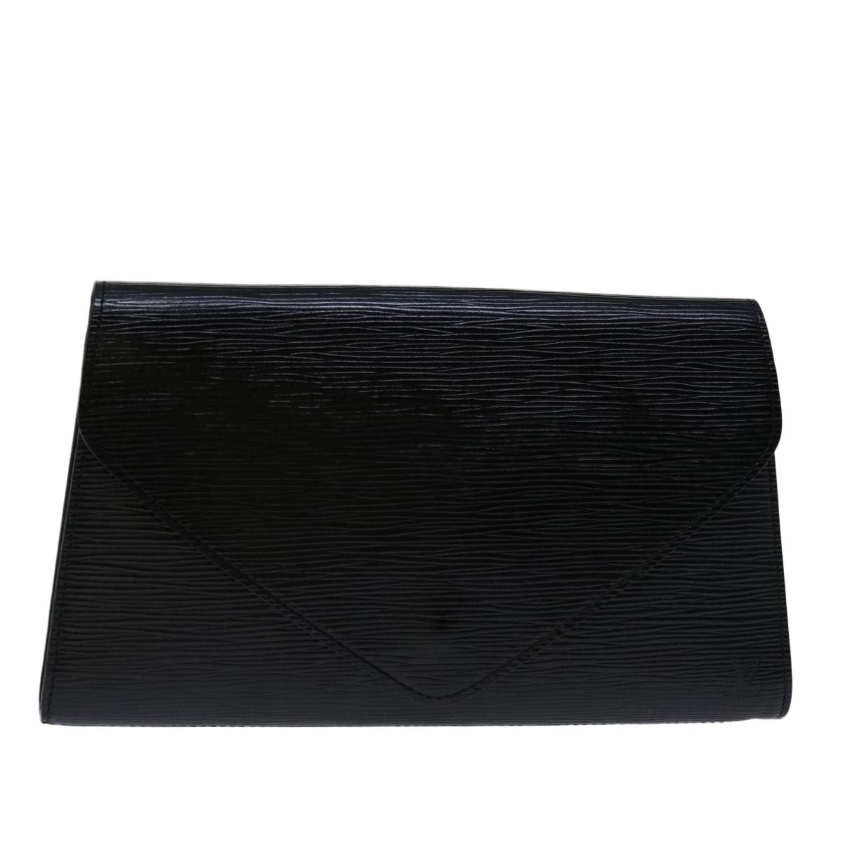 Louis Vuitton Epi Art Deco Clutch Bag Black M 52632 Lv Auth