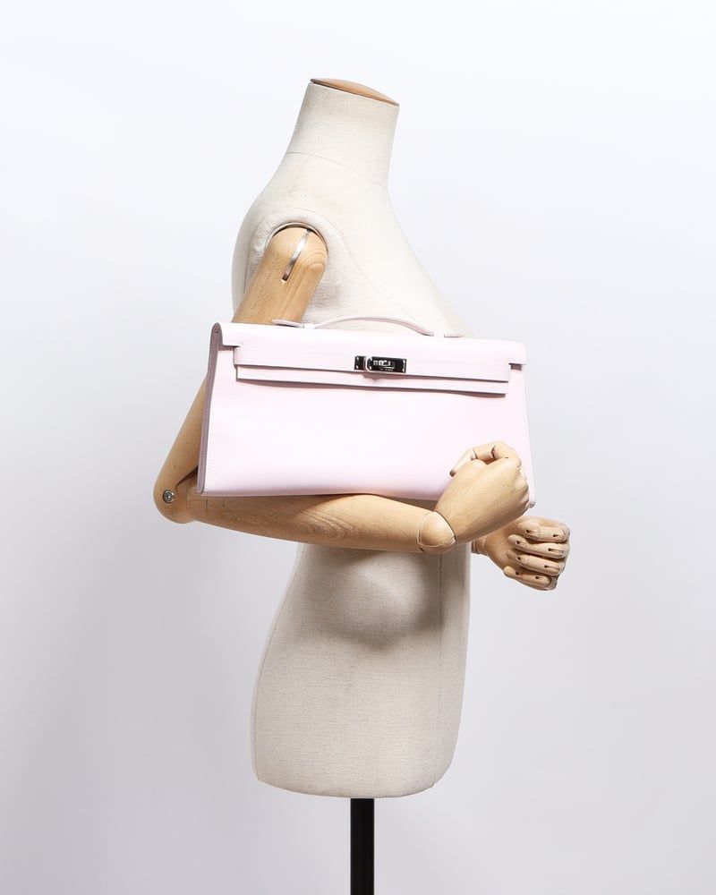 Hermes Kelly Cut Pochette Swift Bag